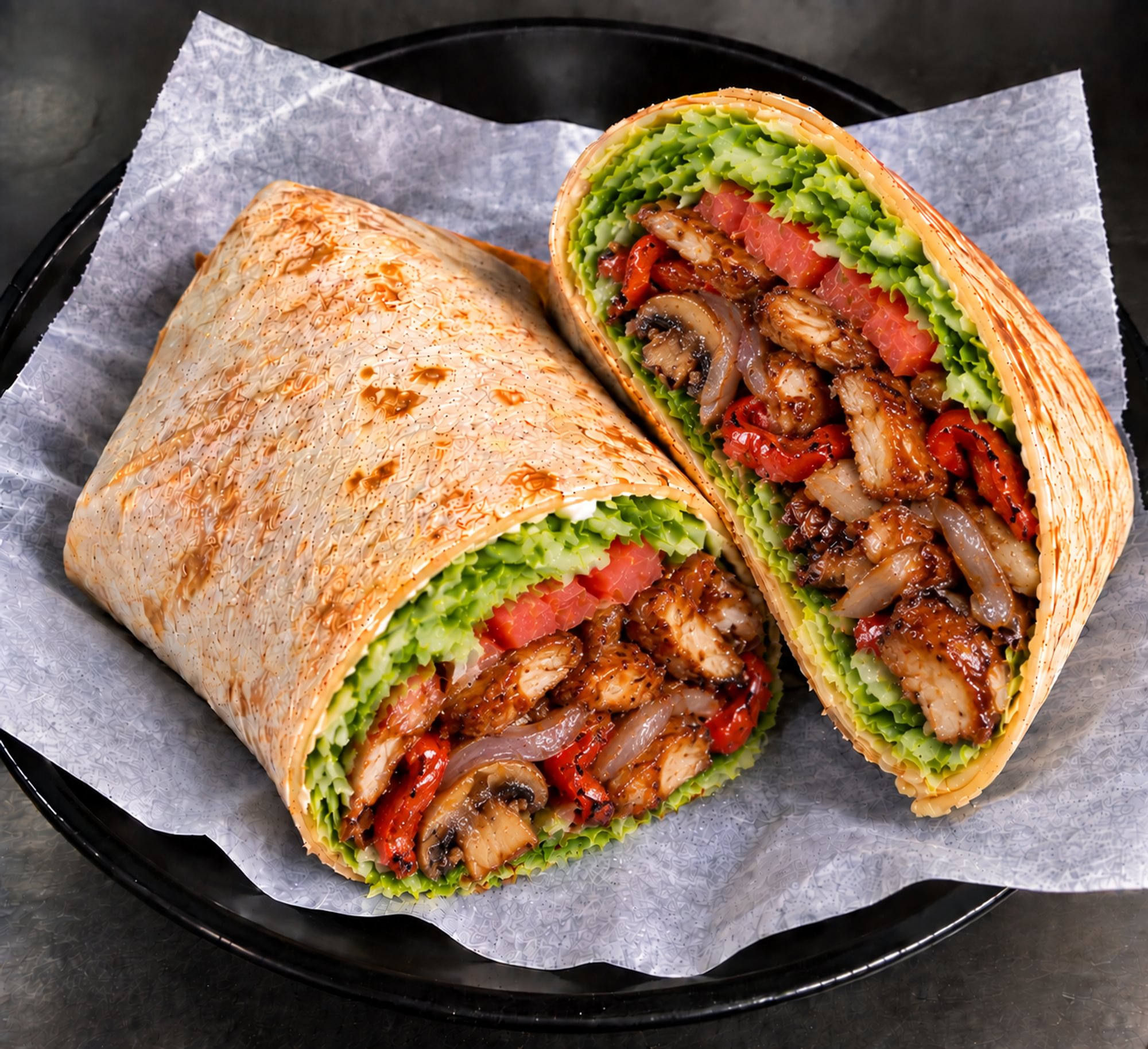 Teriyaki Chicken Wrap