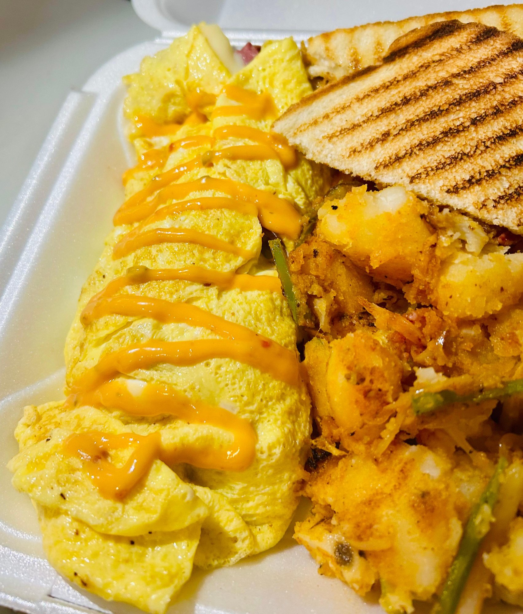Reuben Omelet