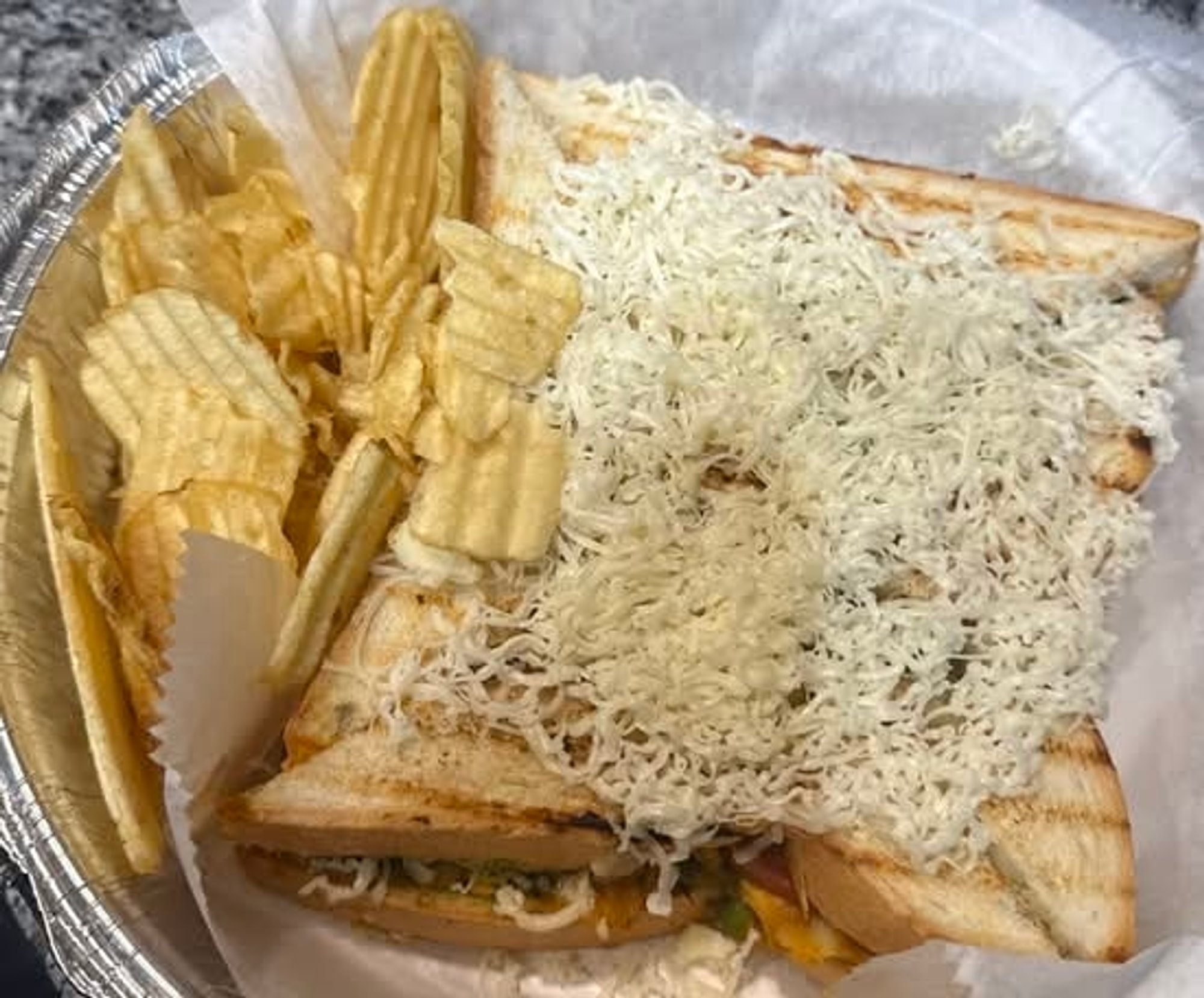 Veg Cheese Masala Grilled Sandwich