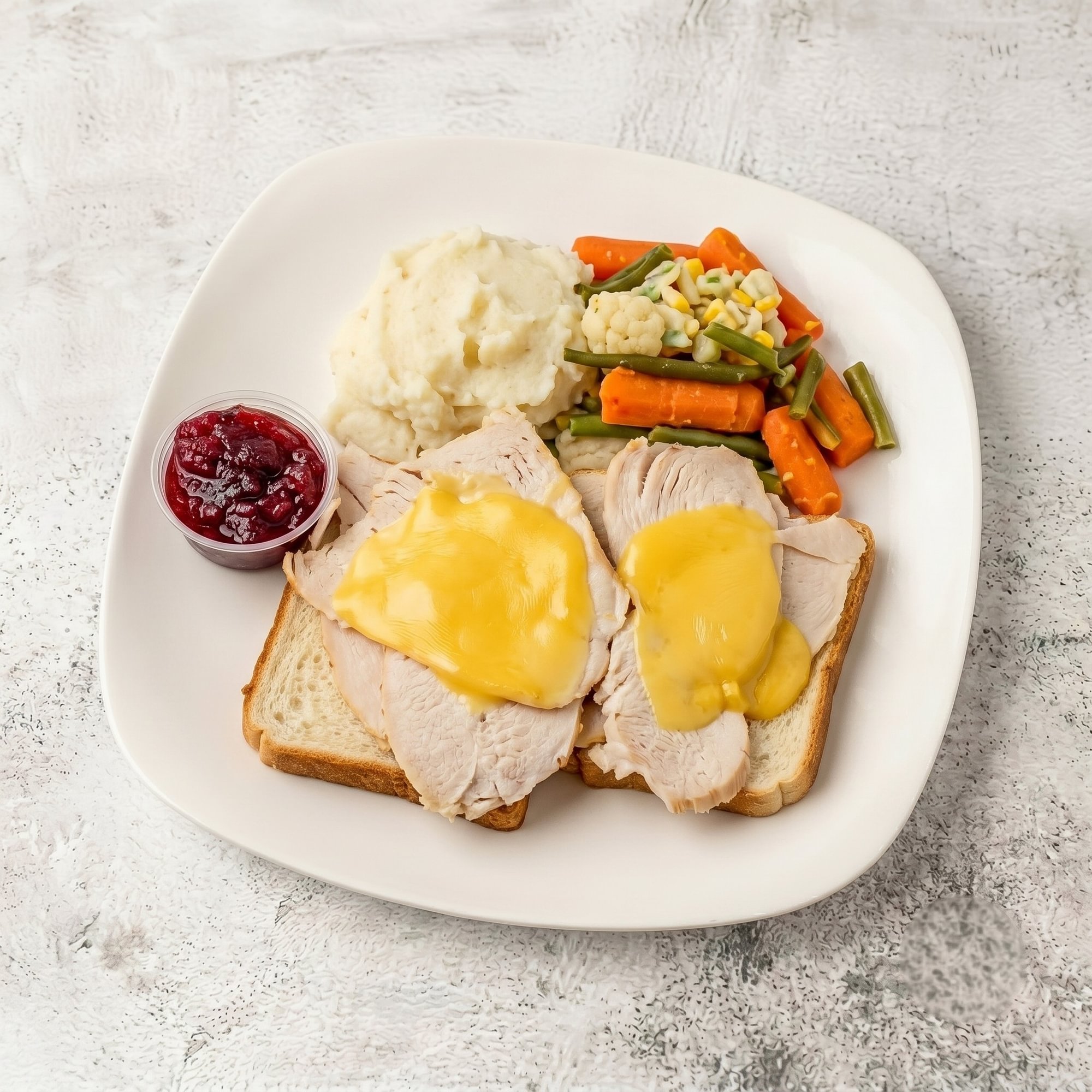 Hot Open Turkey with Gravy Sandwich