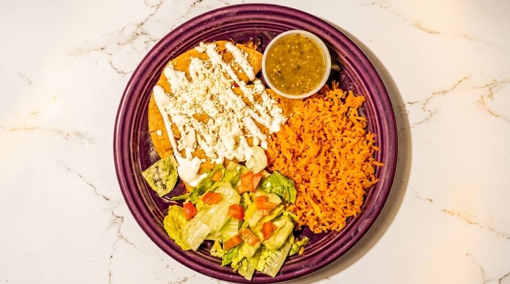Vegetarian Tacos Dorados