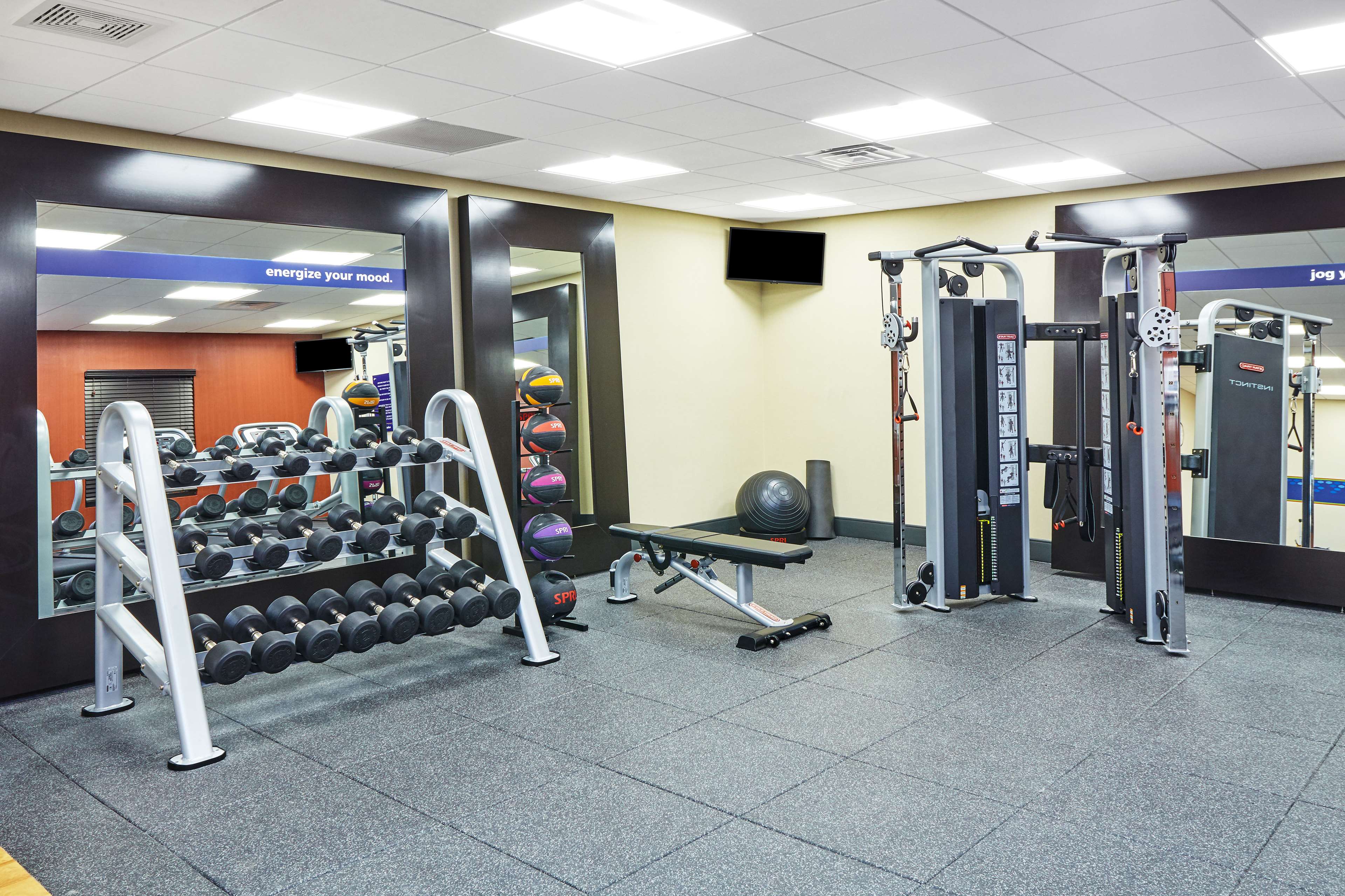 Health club  fitness center  gym