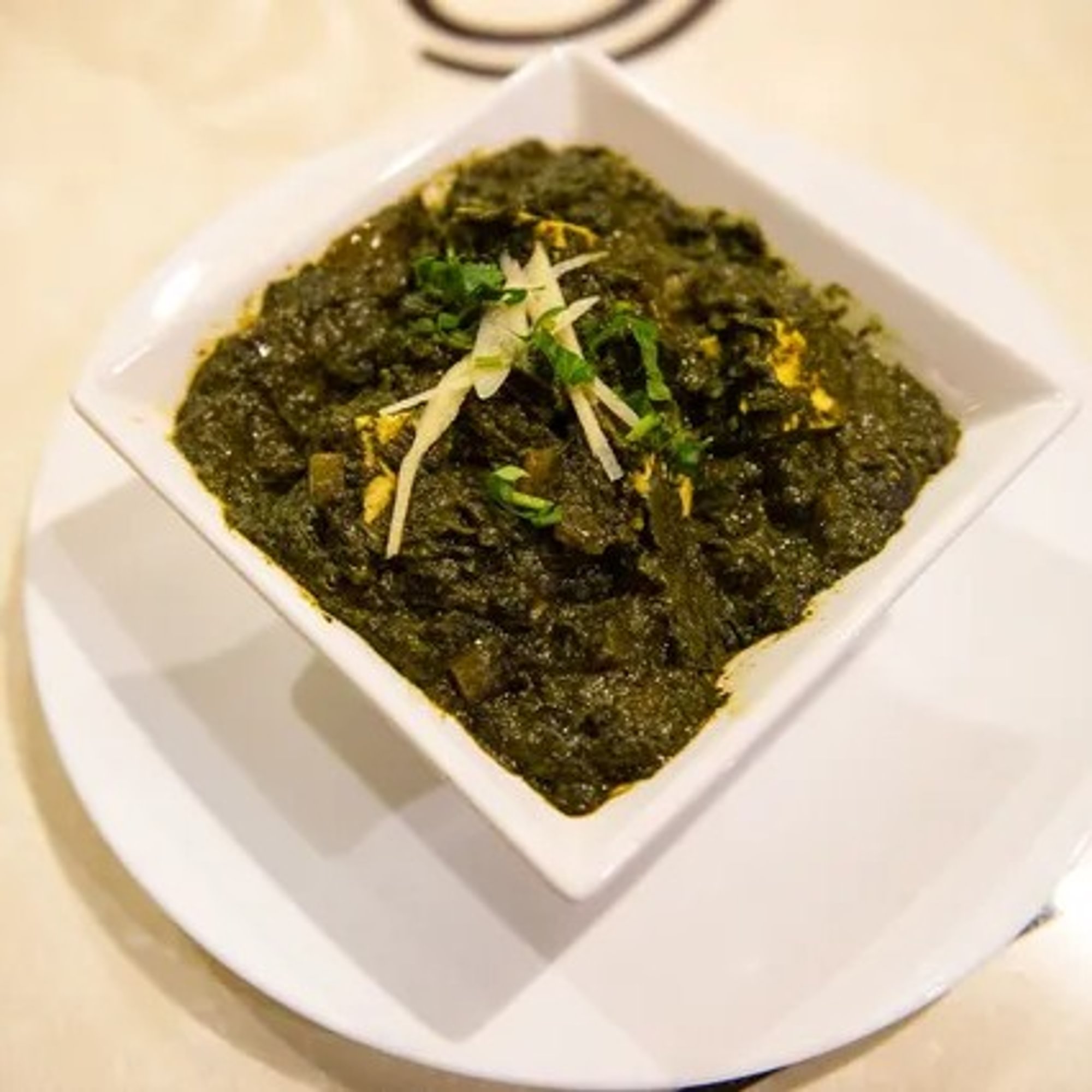 Chana Saag (Chickpeas)