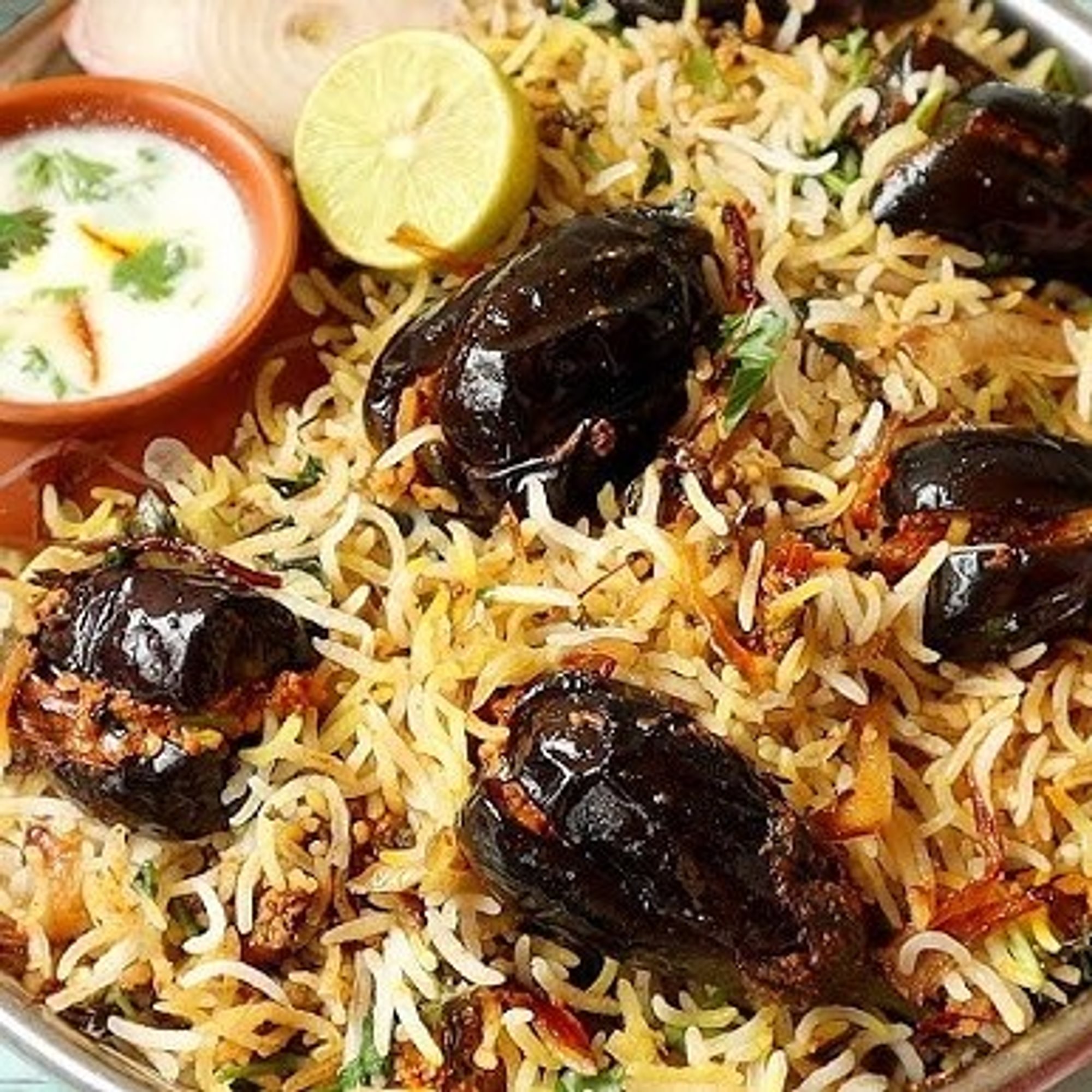 Gutthi Vankaya Biryani