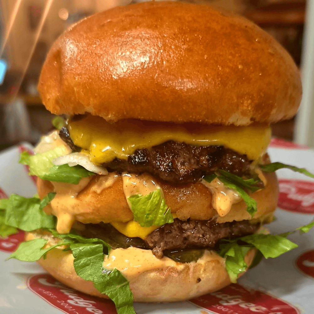 1/2 Lb The Mac Daddy Burger