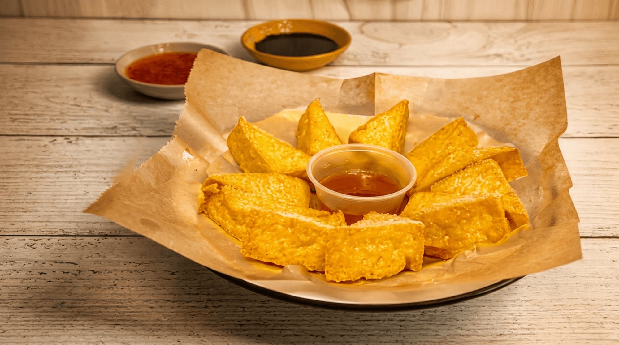 Fried Organic Tofu