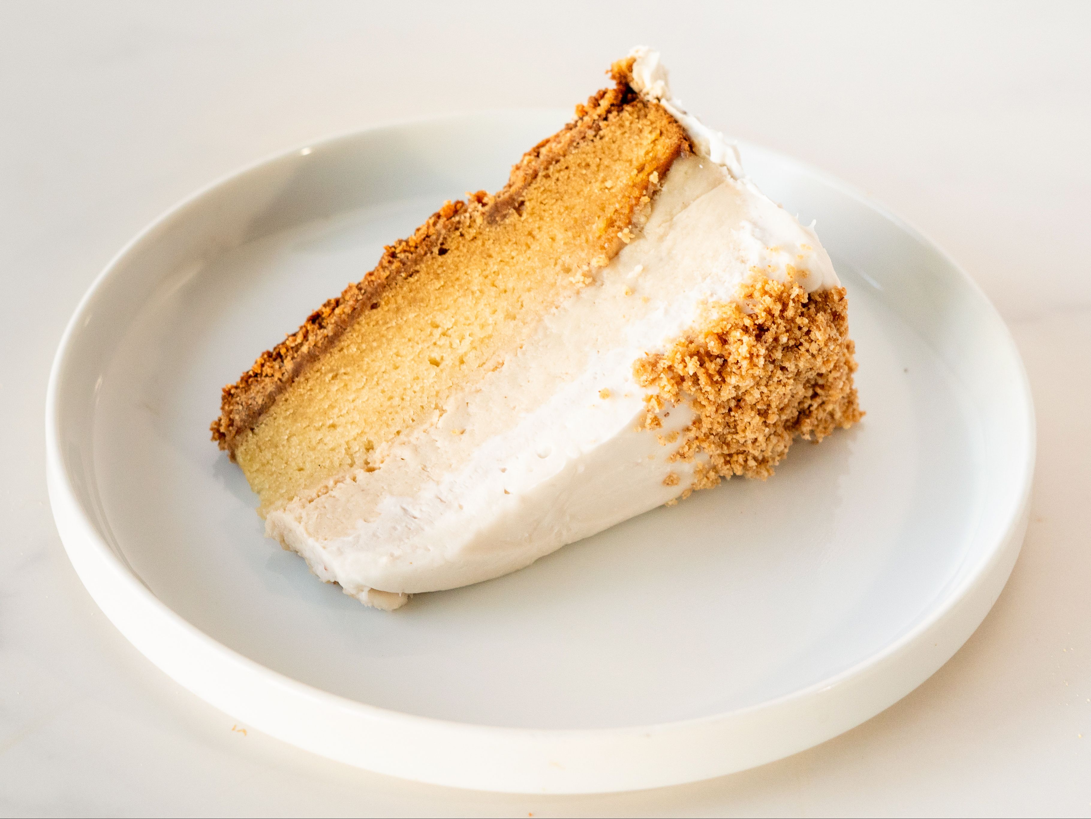Banana Pudding Cheesecake Slice