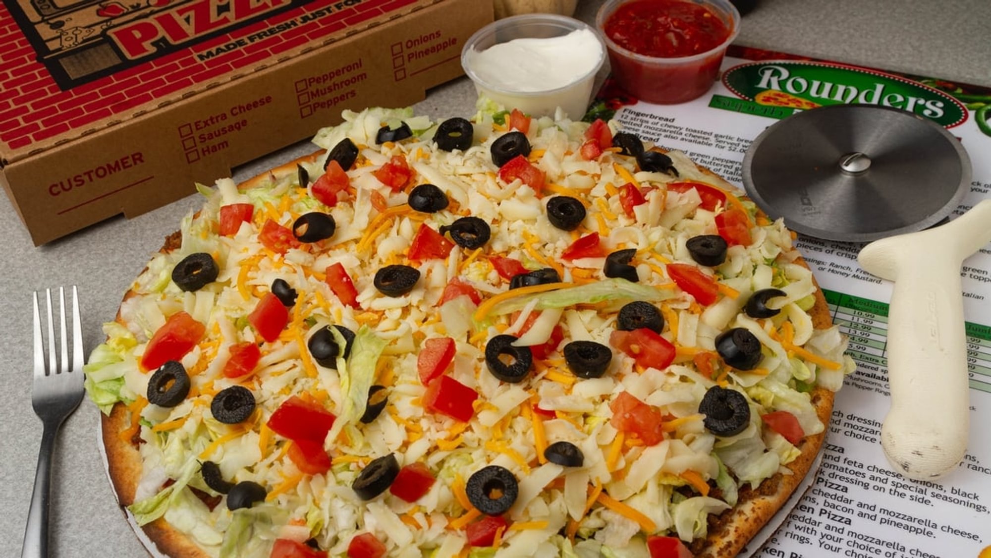Taco Pizza