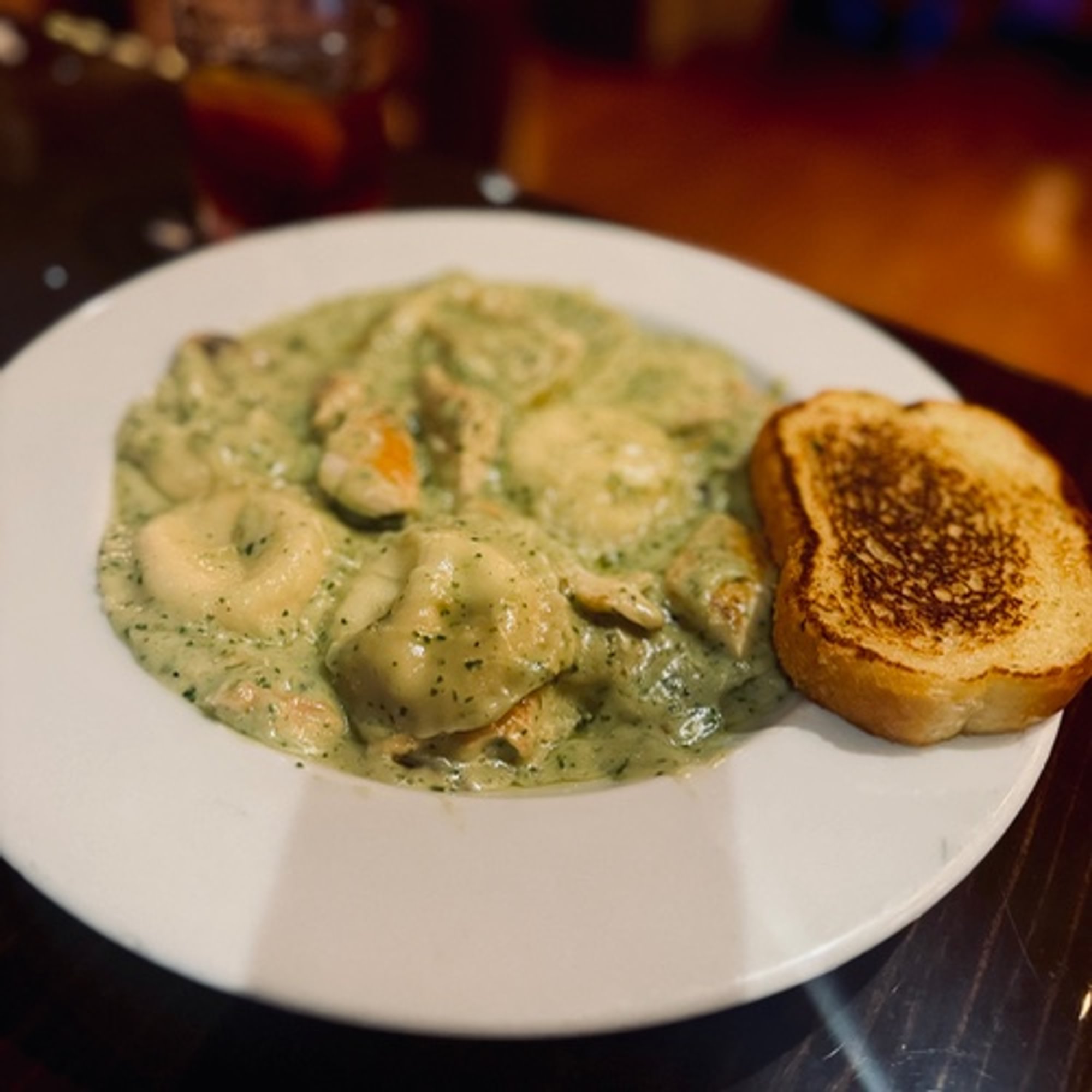 Chicken Pesto Ravioli
