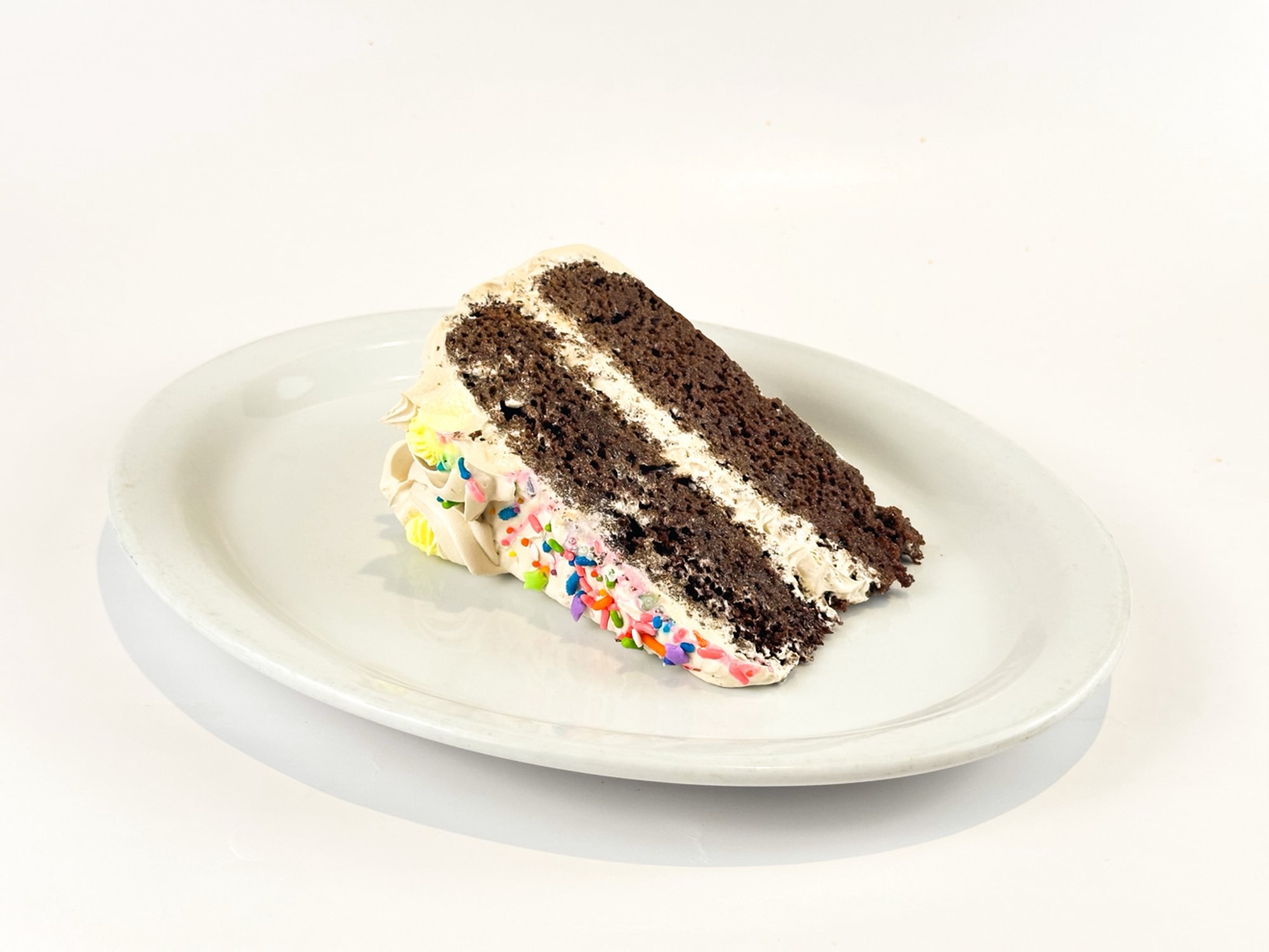 Tres Leches Chocolate Cake Slice