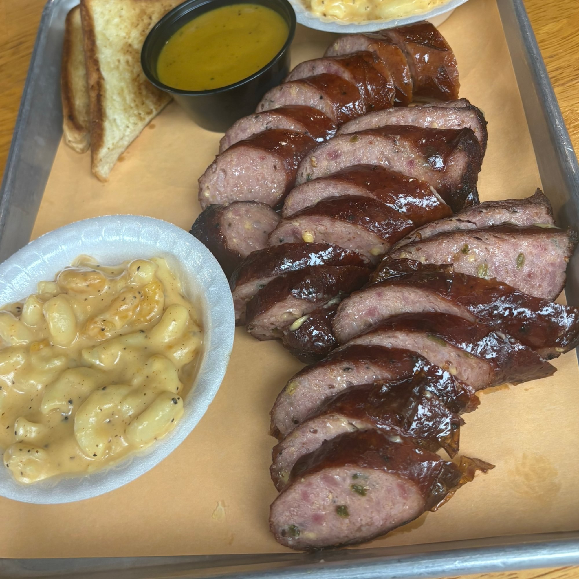 Jalapeno Sausage Plate