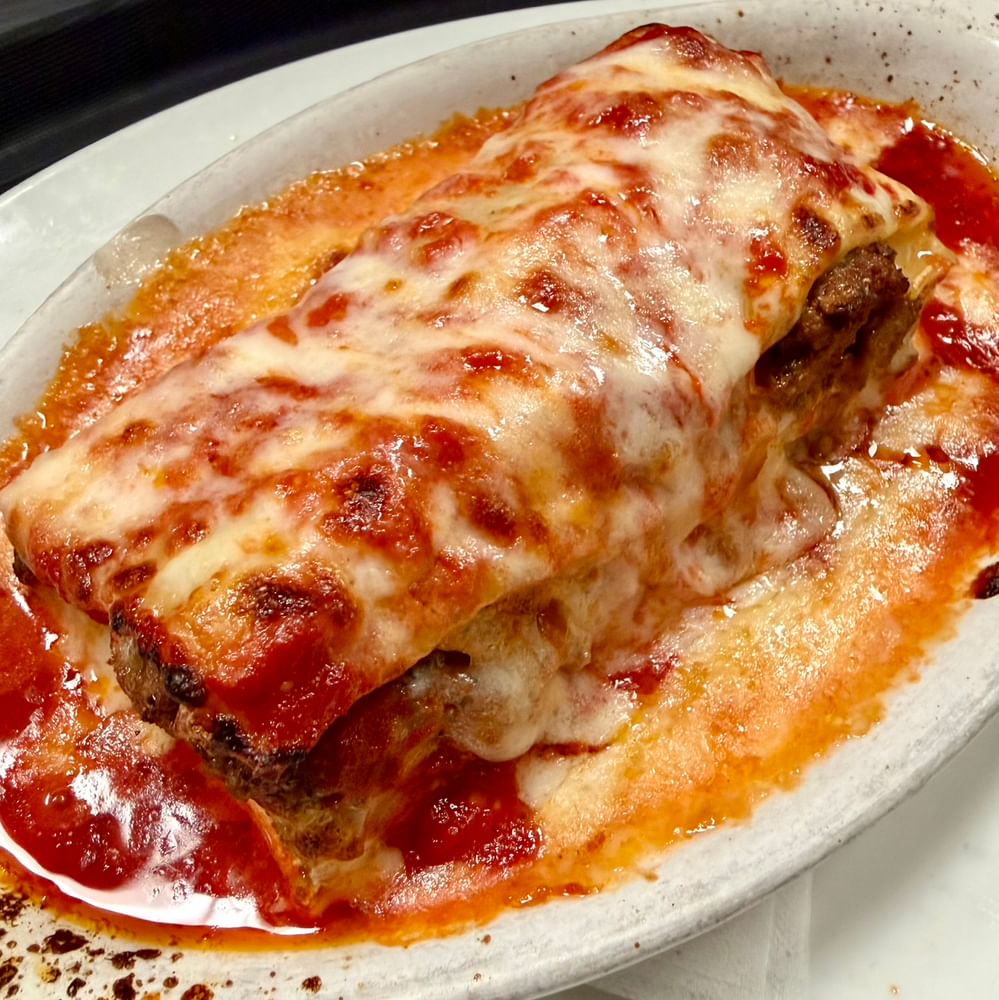 Lasagna. Lunch