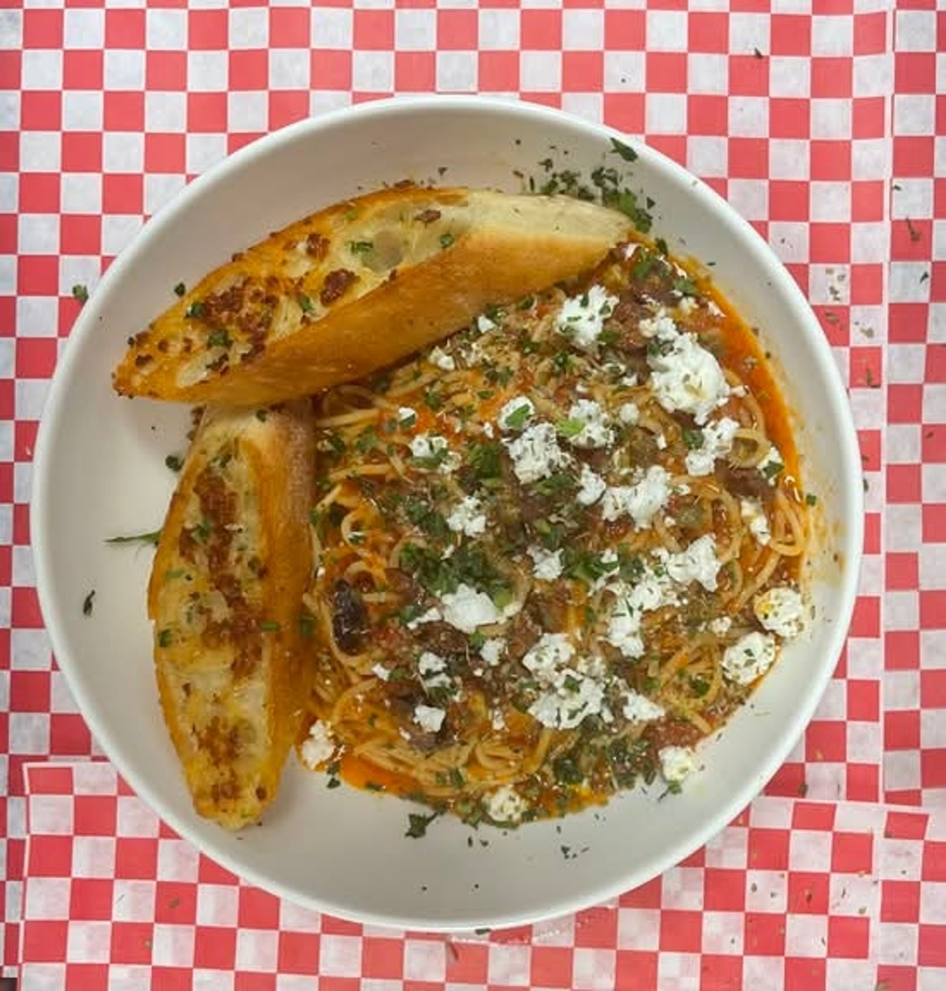 Spaghetti La Grecque
