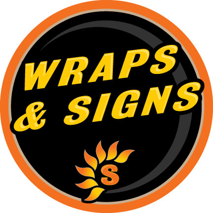 Sundown Wraps &amp; Signs Logo