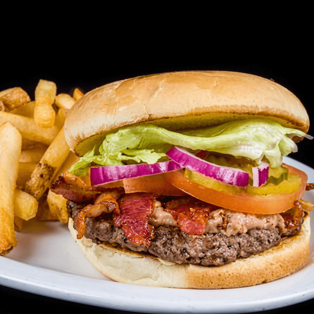 The Bean Bacon Barn Burger