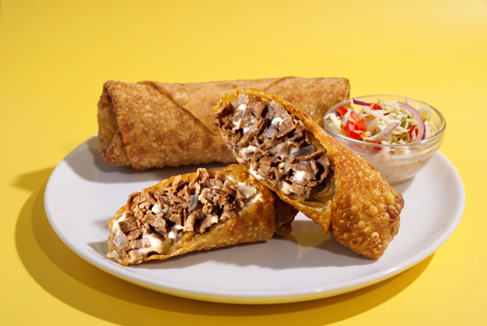 Philly Cheesesteak Egg Roll