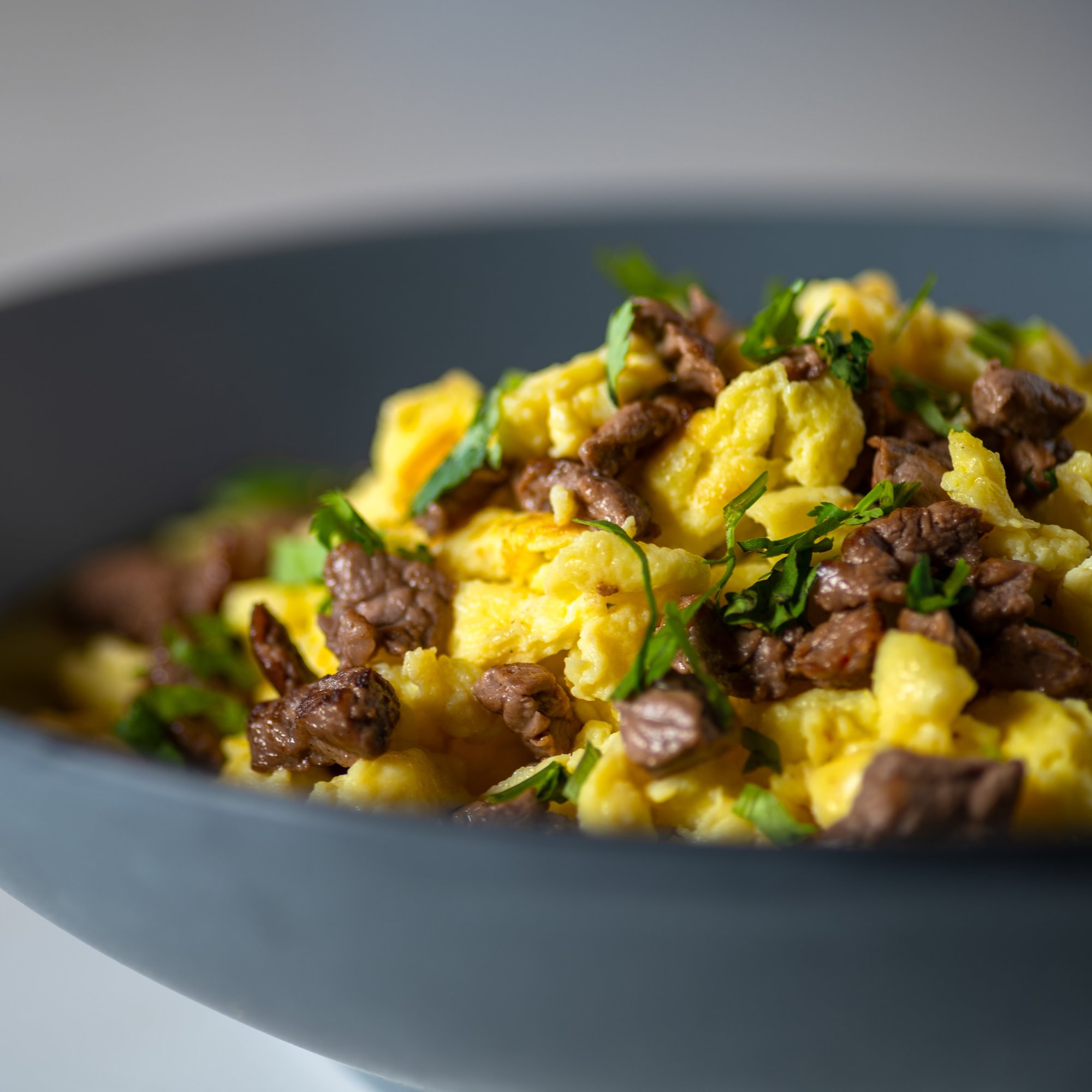 Huevos Aporreados with Sirloin