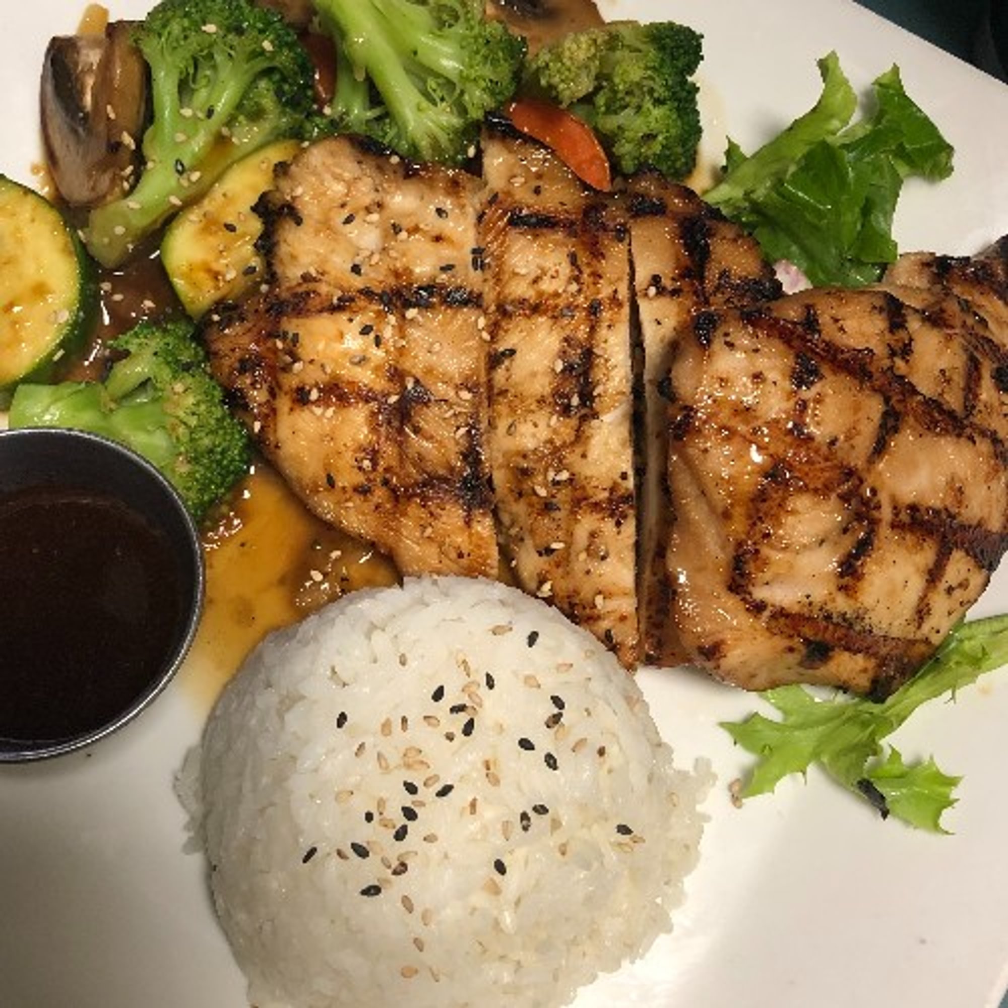 Grilled Sesame-Soy Chicken