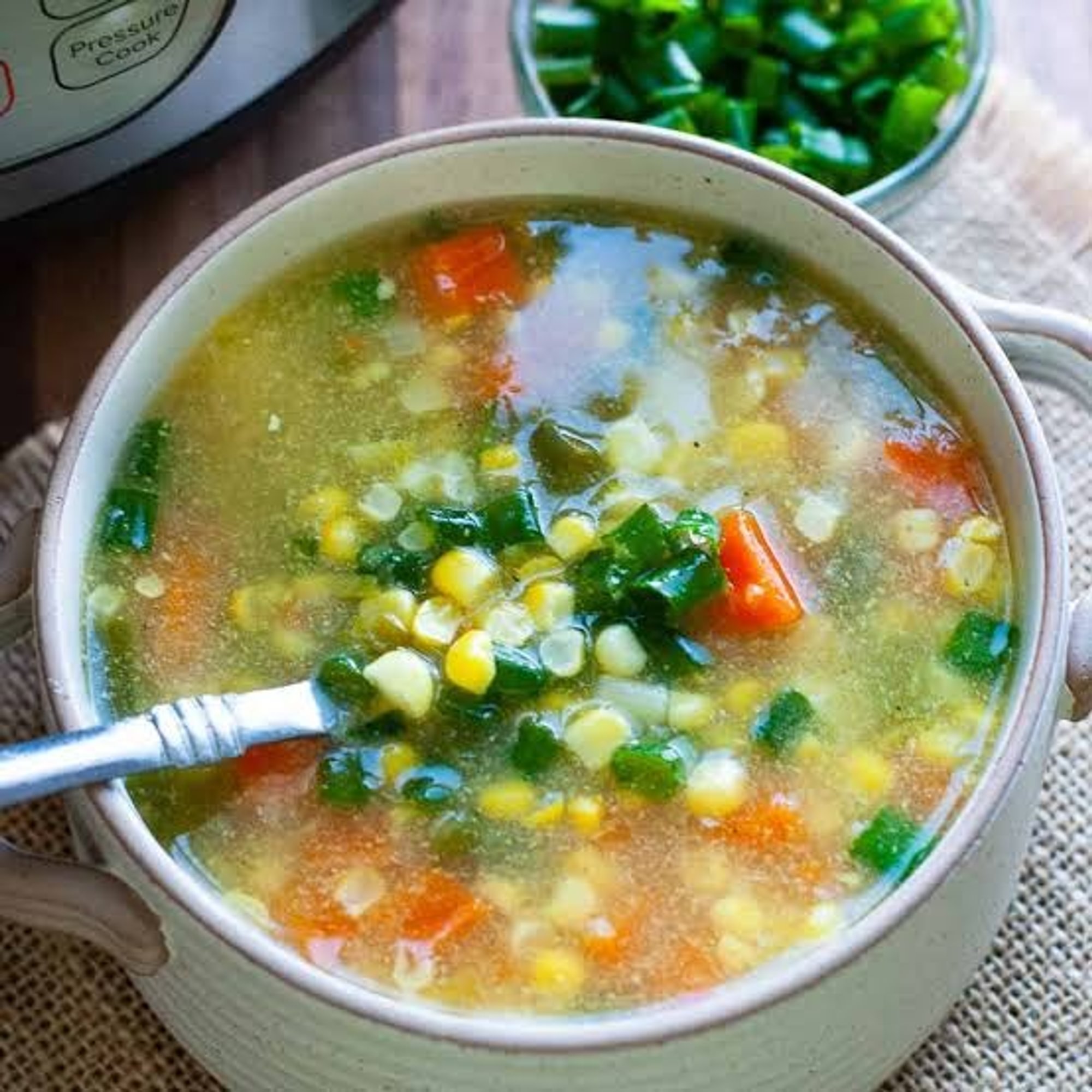 Veg Corn Soup