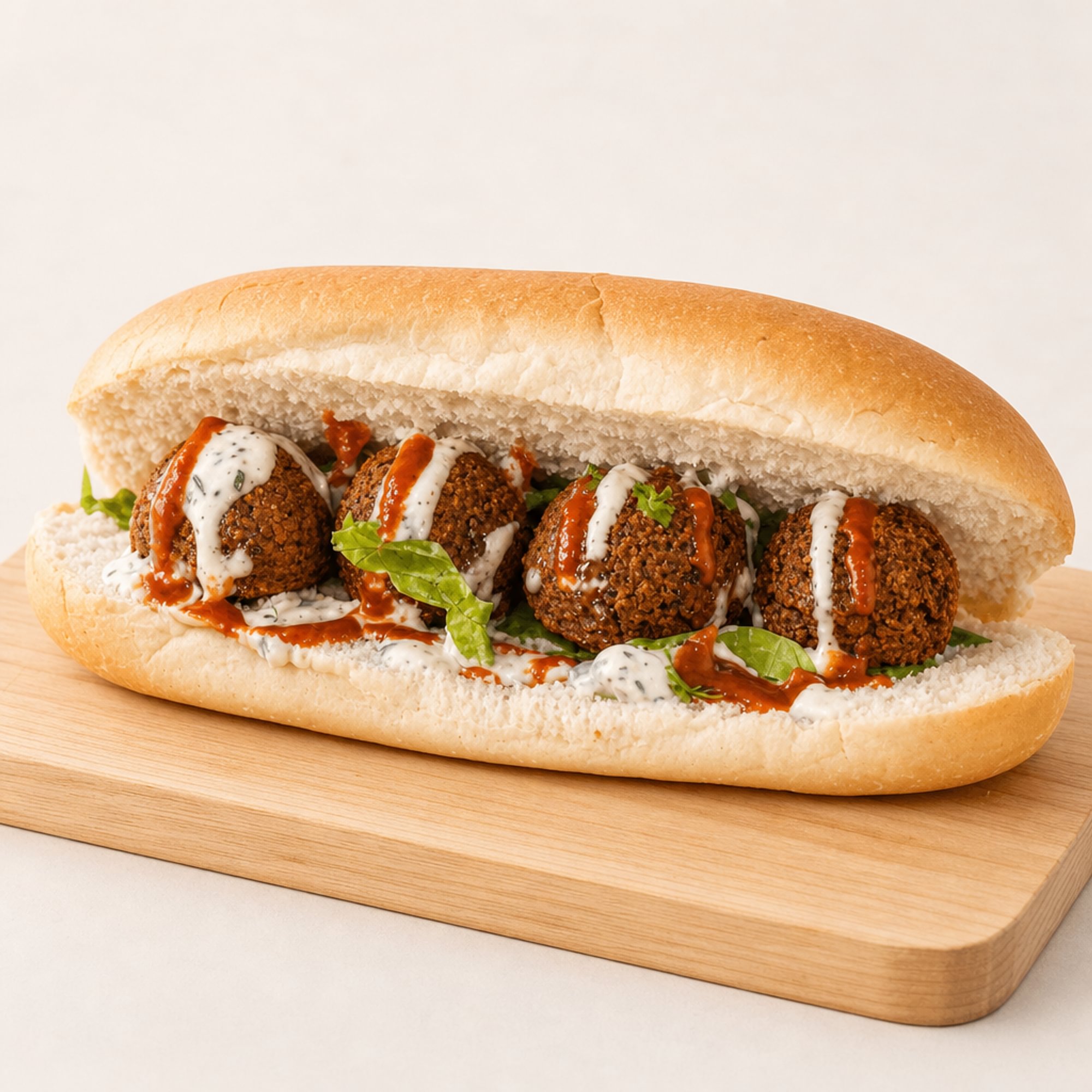 Hoagie with Falafel