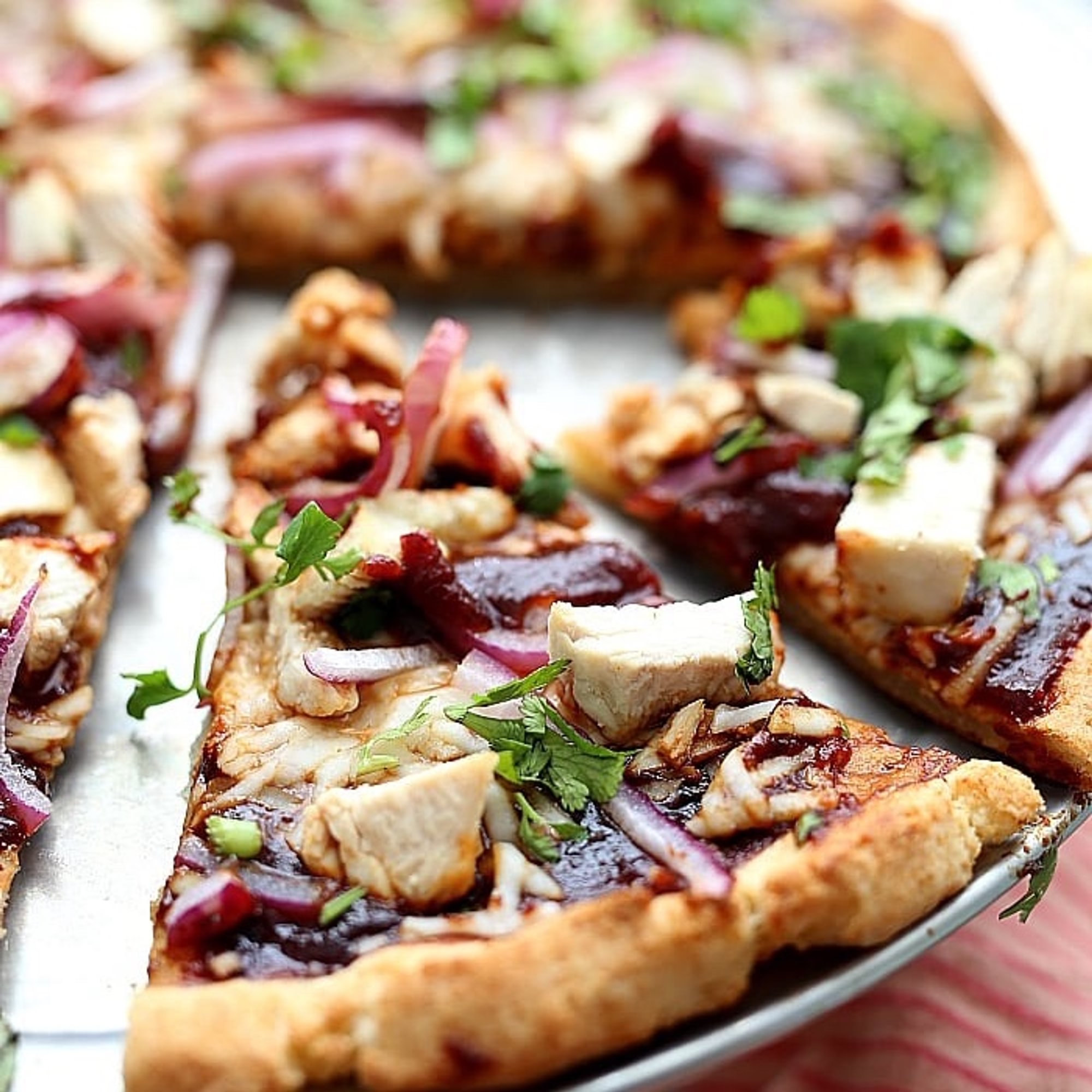Artisan BBQ Chicken Pizza