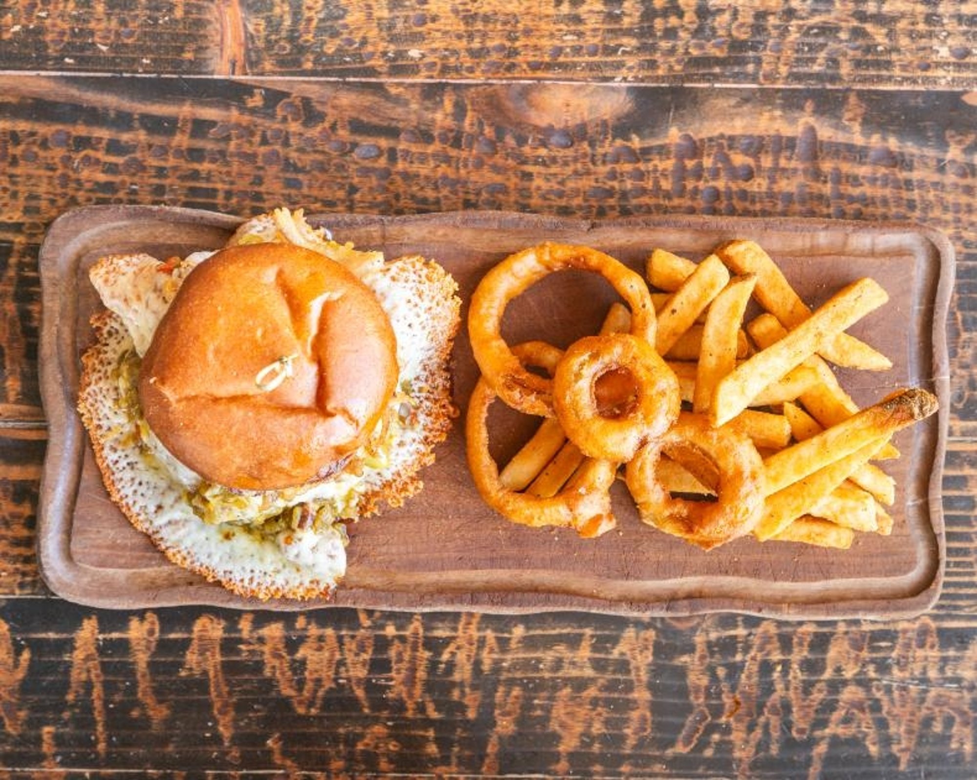 The Cheezilla Burger