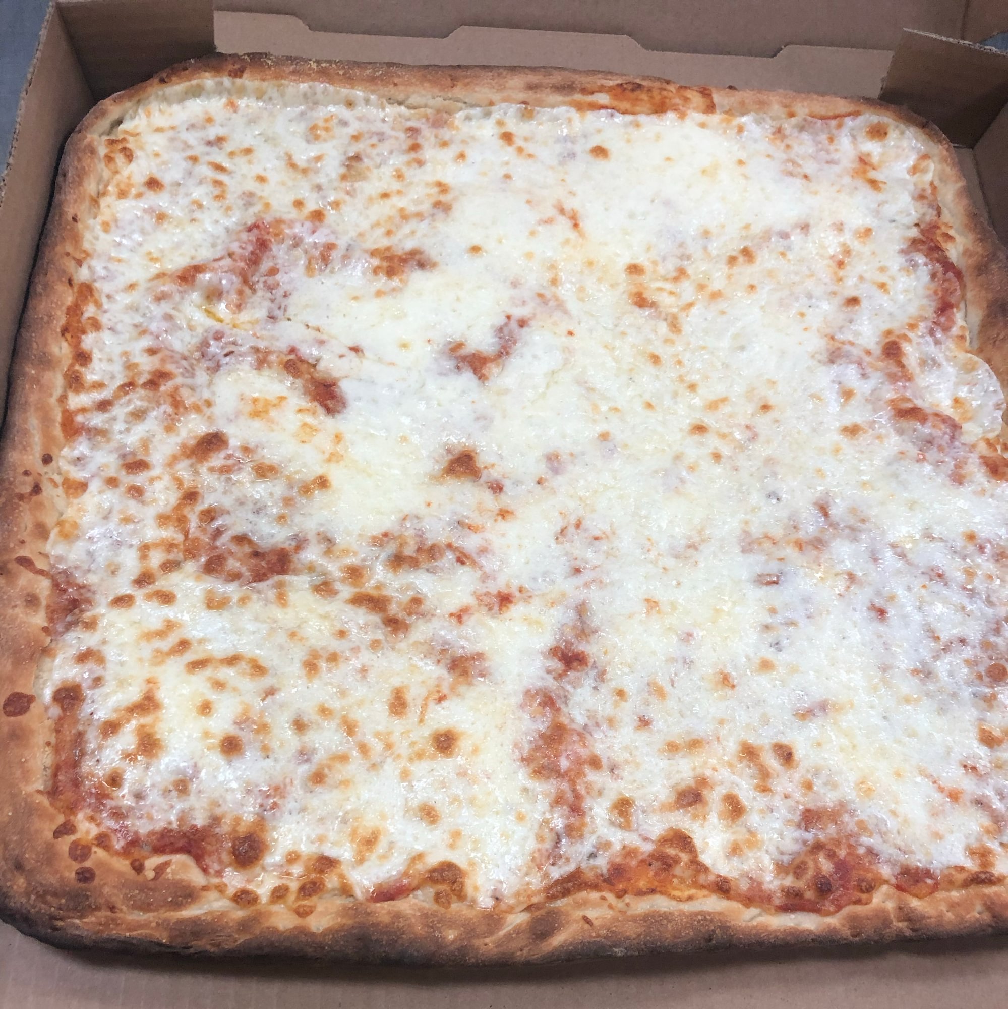 Sicilian Cheese Pizza