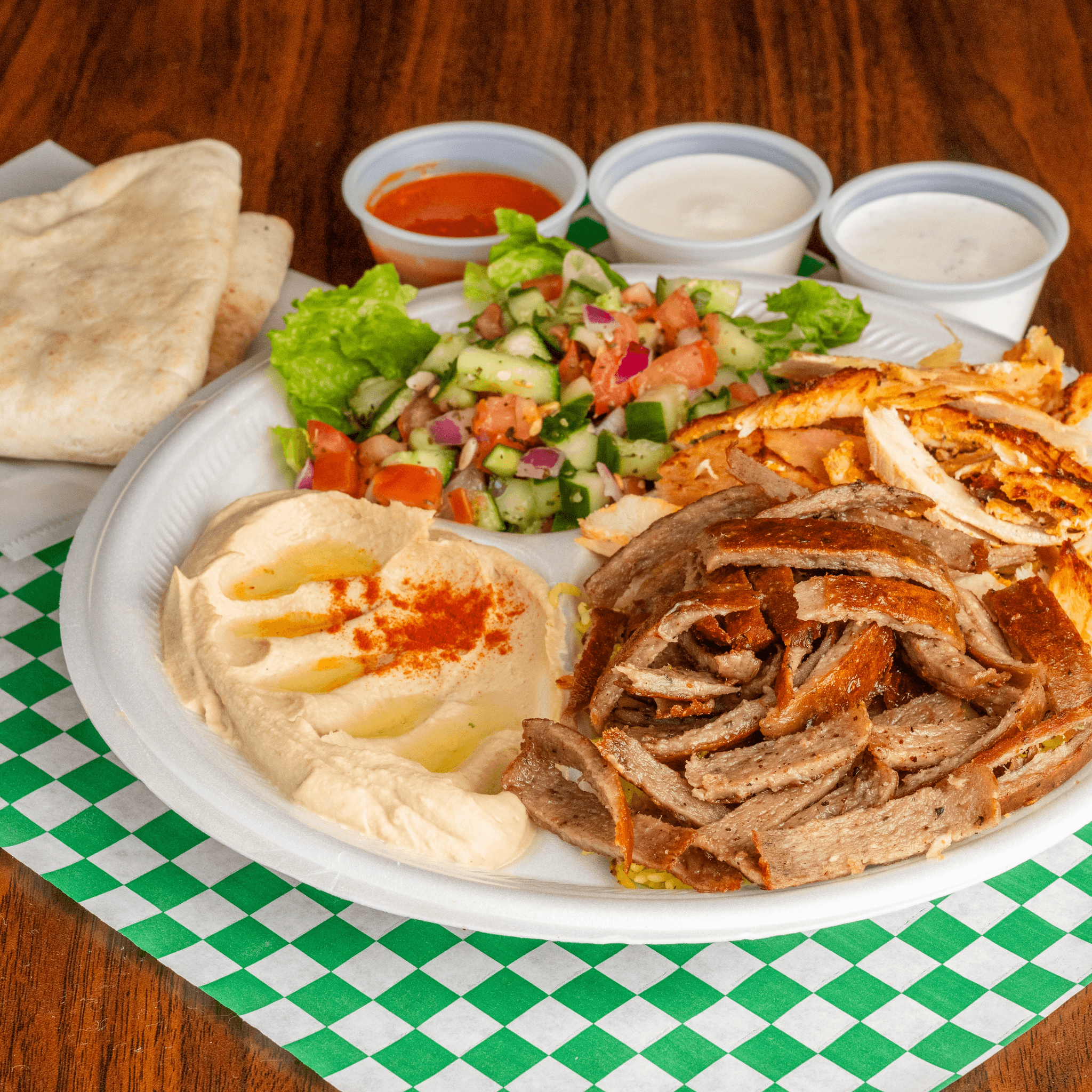Chicken and Gyro Plate