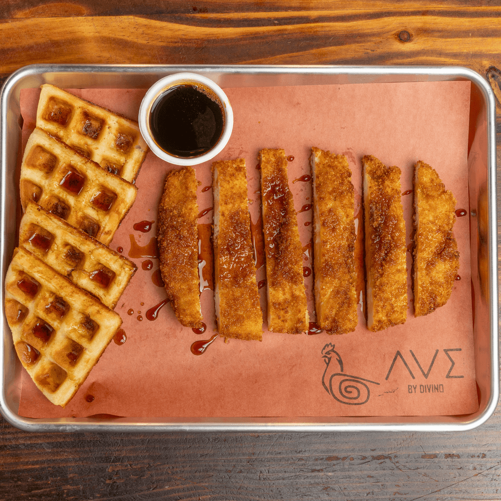 Chicken and waffle