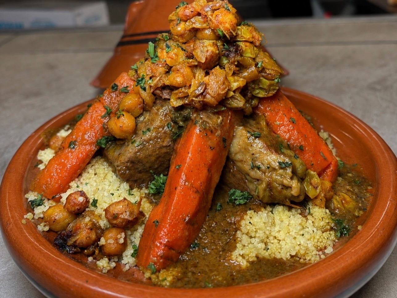 Couscous Plate with Tfaya