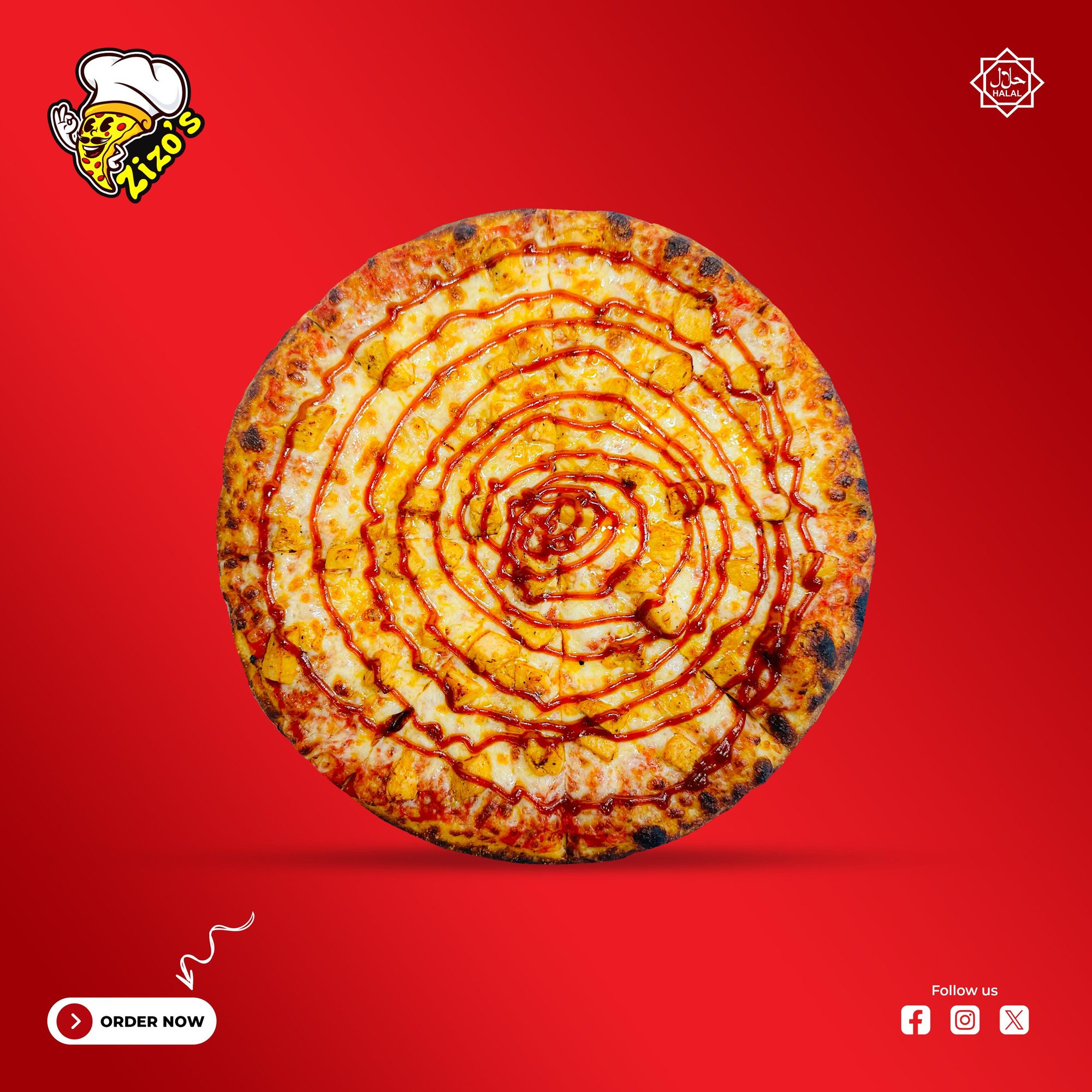 BBQ Chicken Pizza