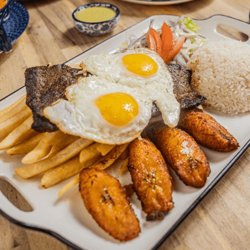 Bistec A Lo Pobre