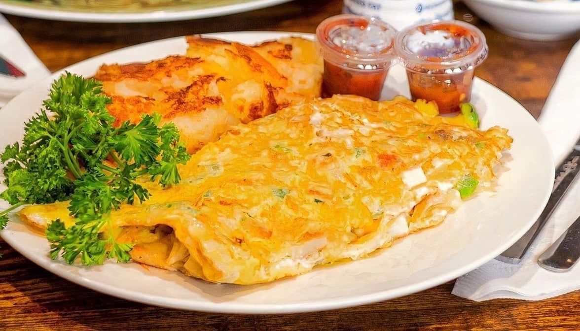 Chicken Fajita Omelette