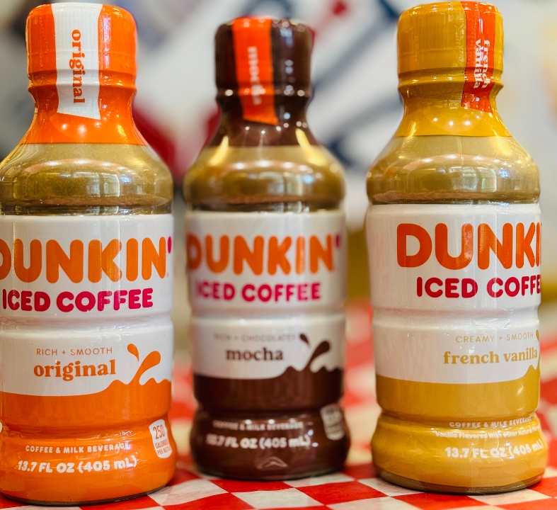DUNKIN' DONUTS ICED COFFEE BOTTLES*