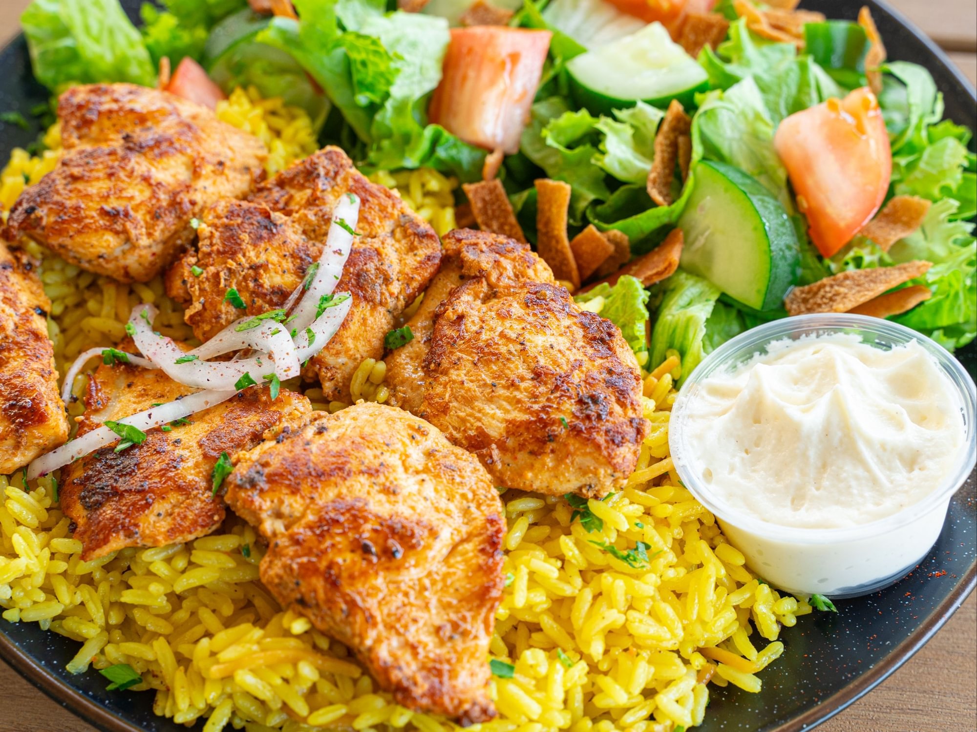 Chicken Kabab Dinner