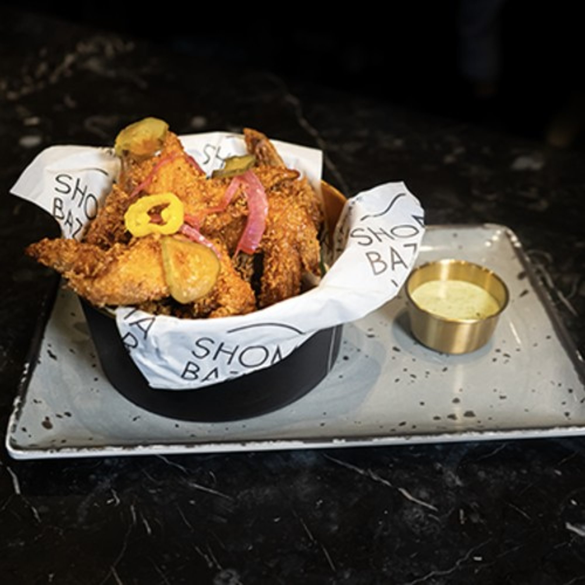 Jones 'N Hot Wing Bucket