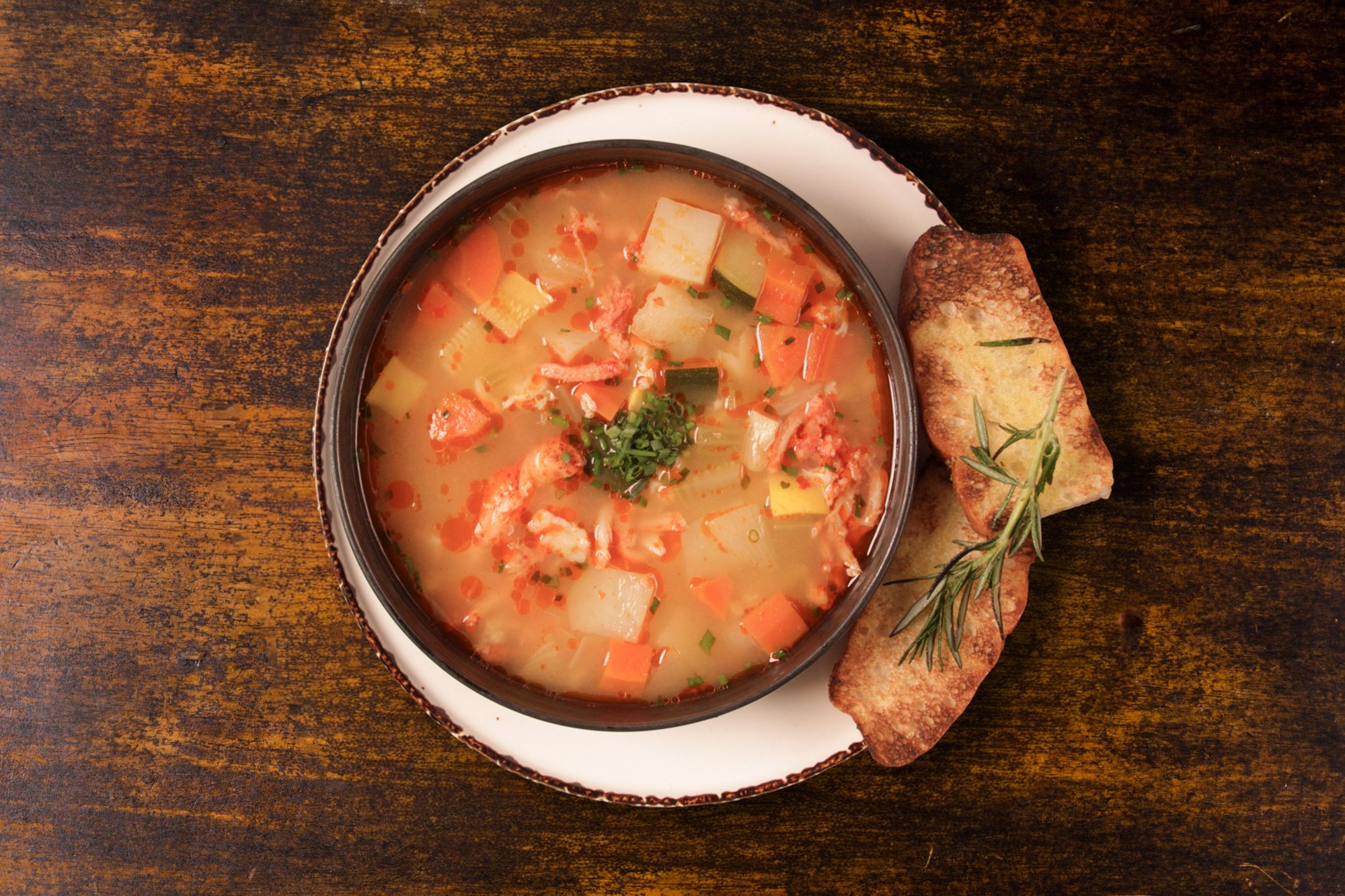 Crab & Lobster Soup