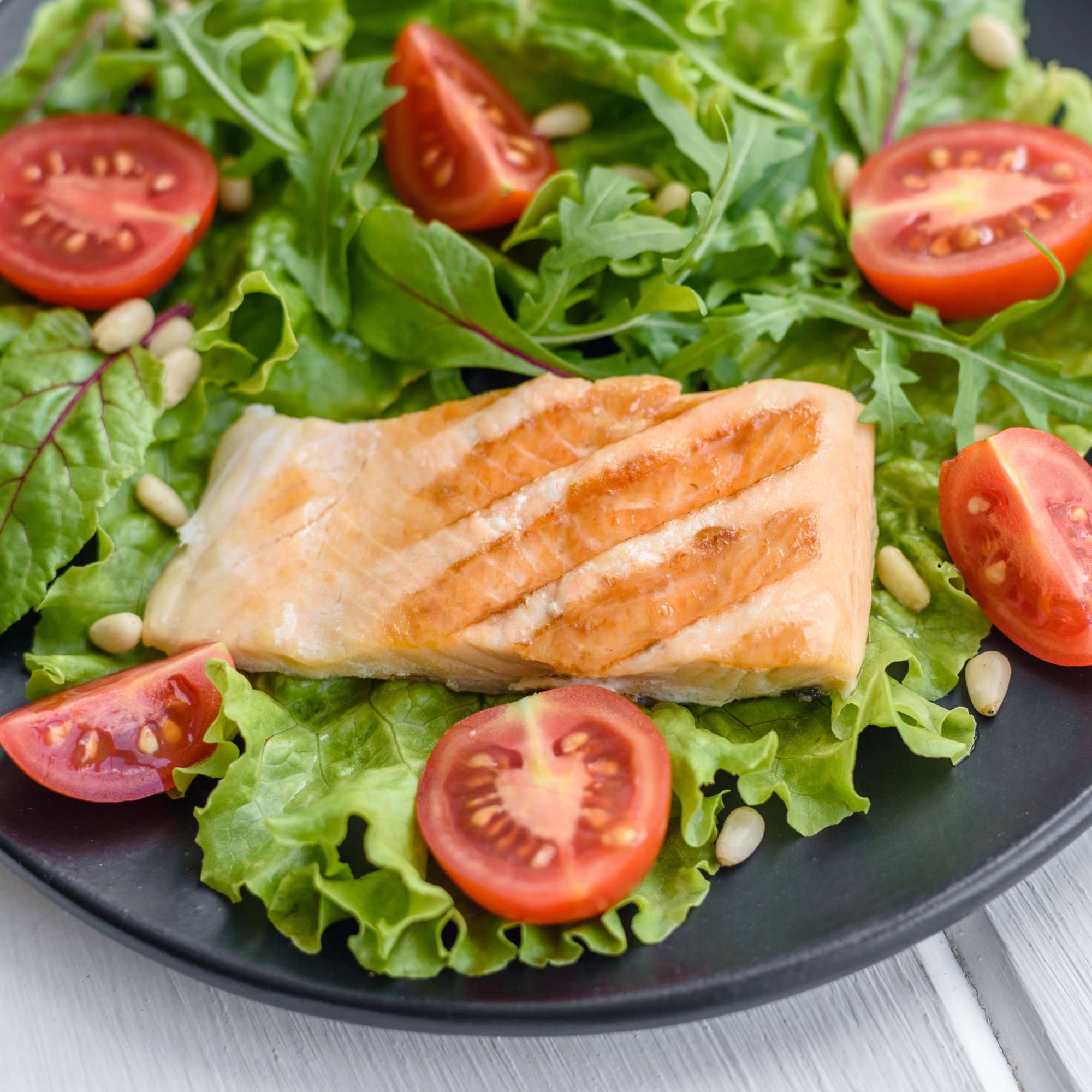 Salmon Skin Salad