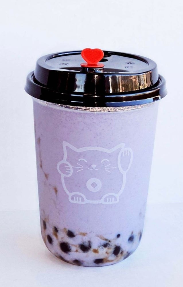 Hot Taro Milk Tea