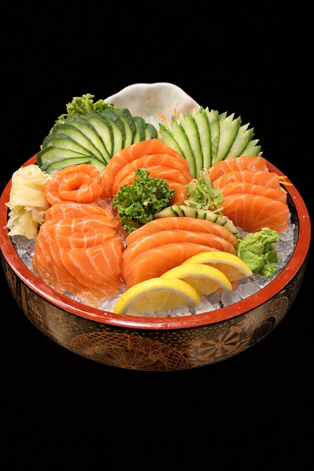 Salmon Sashimi Dinner
