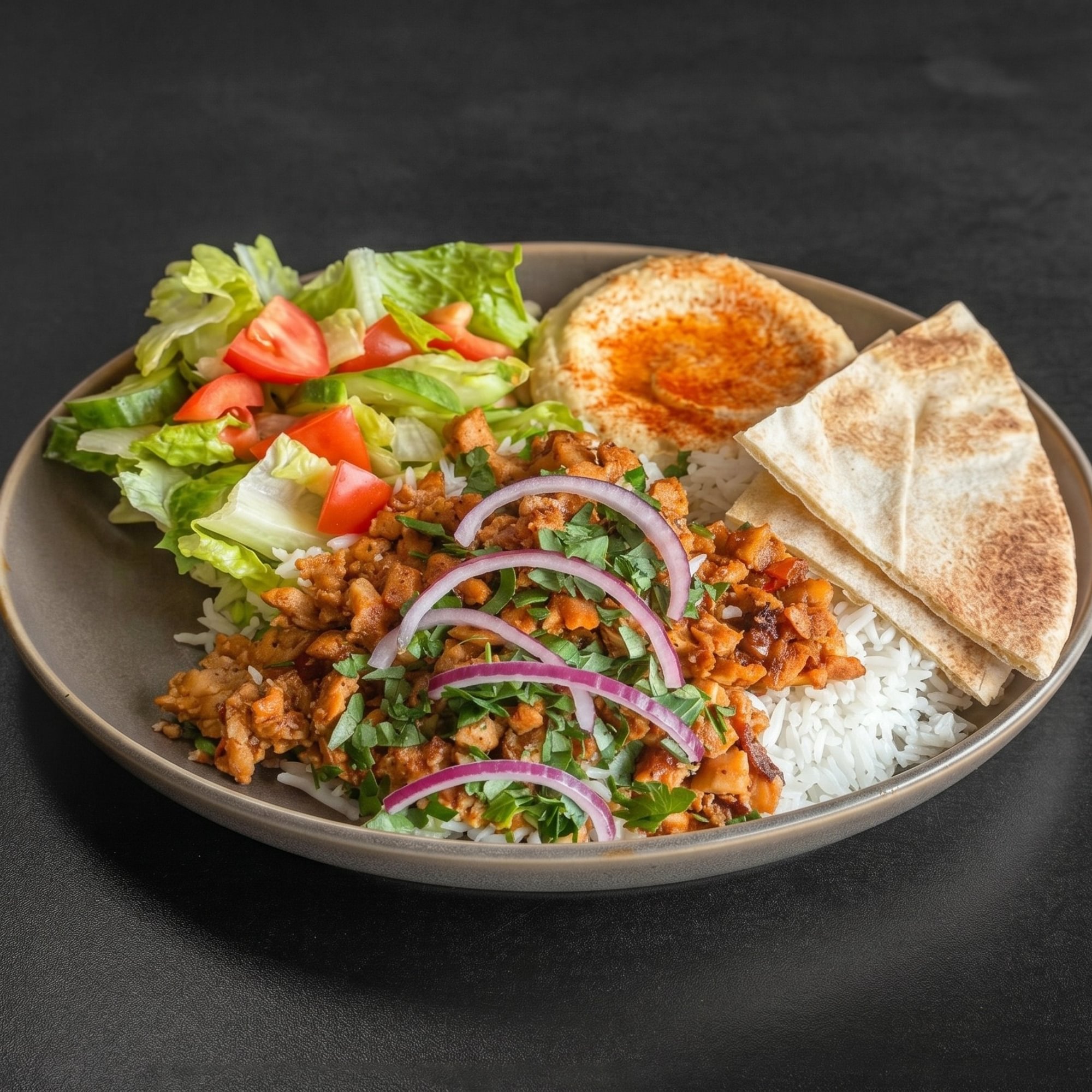 Pork Shawarma Plate