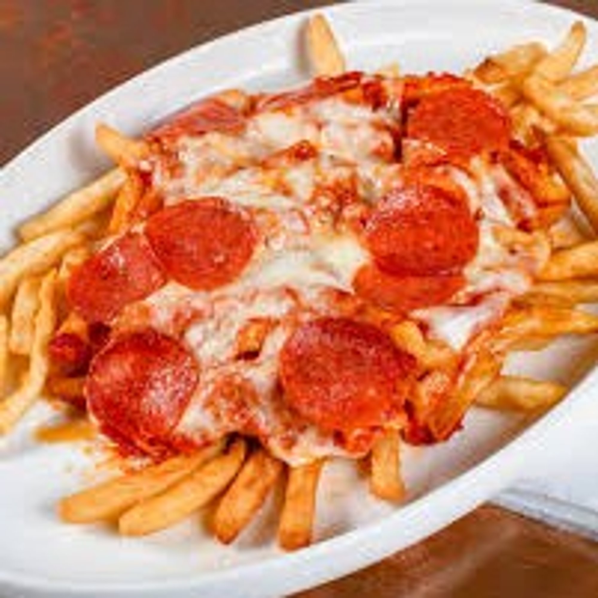 Pepperoni Pizza Fries
