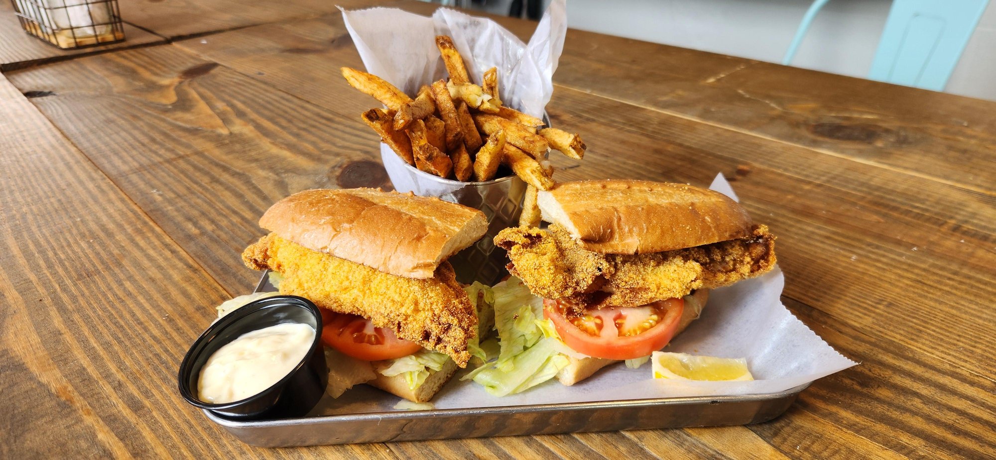 Catfish Po'boy
