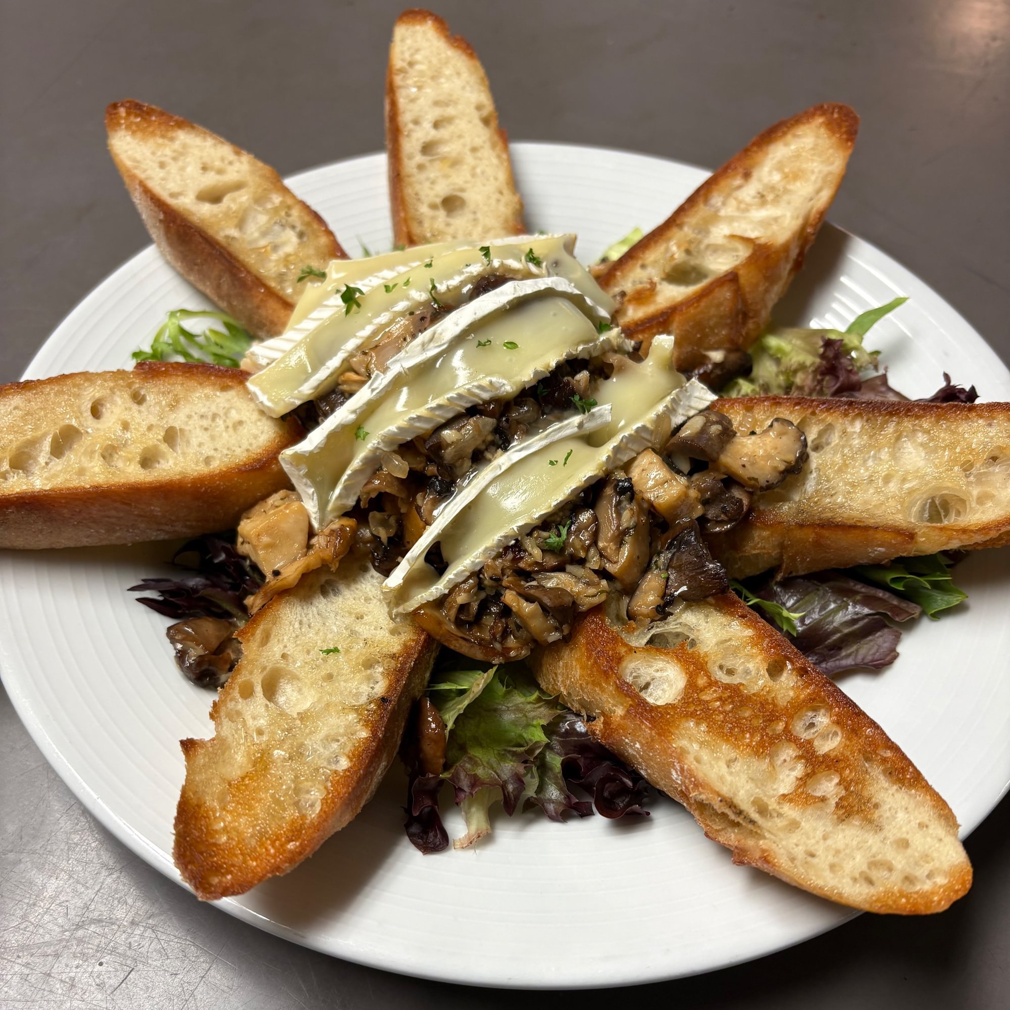 Mushroom Brie