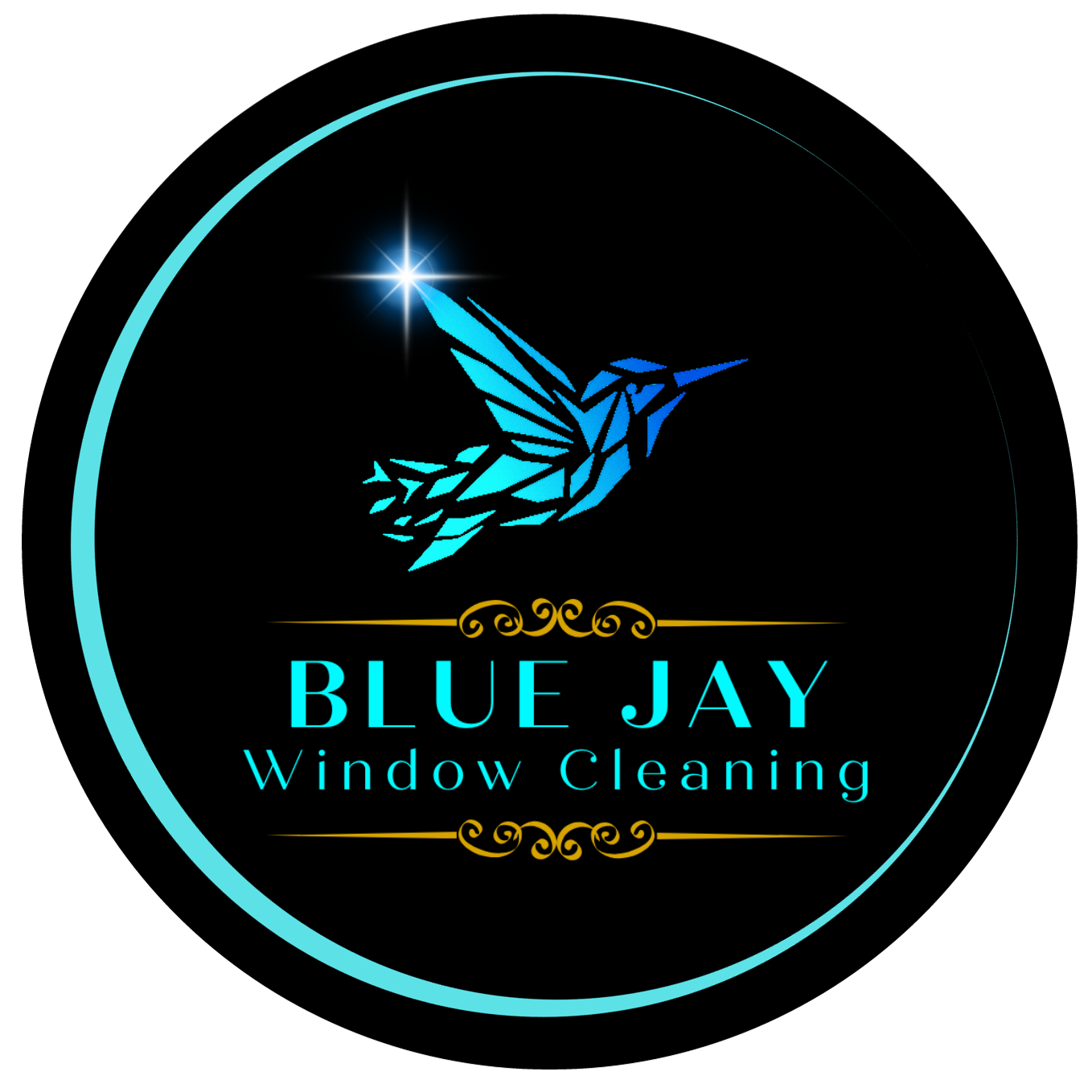 Blue Jay Window Cleaning Logo