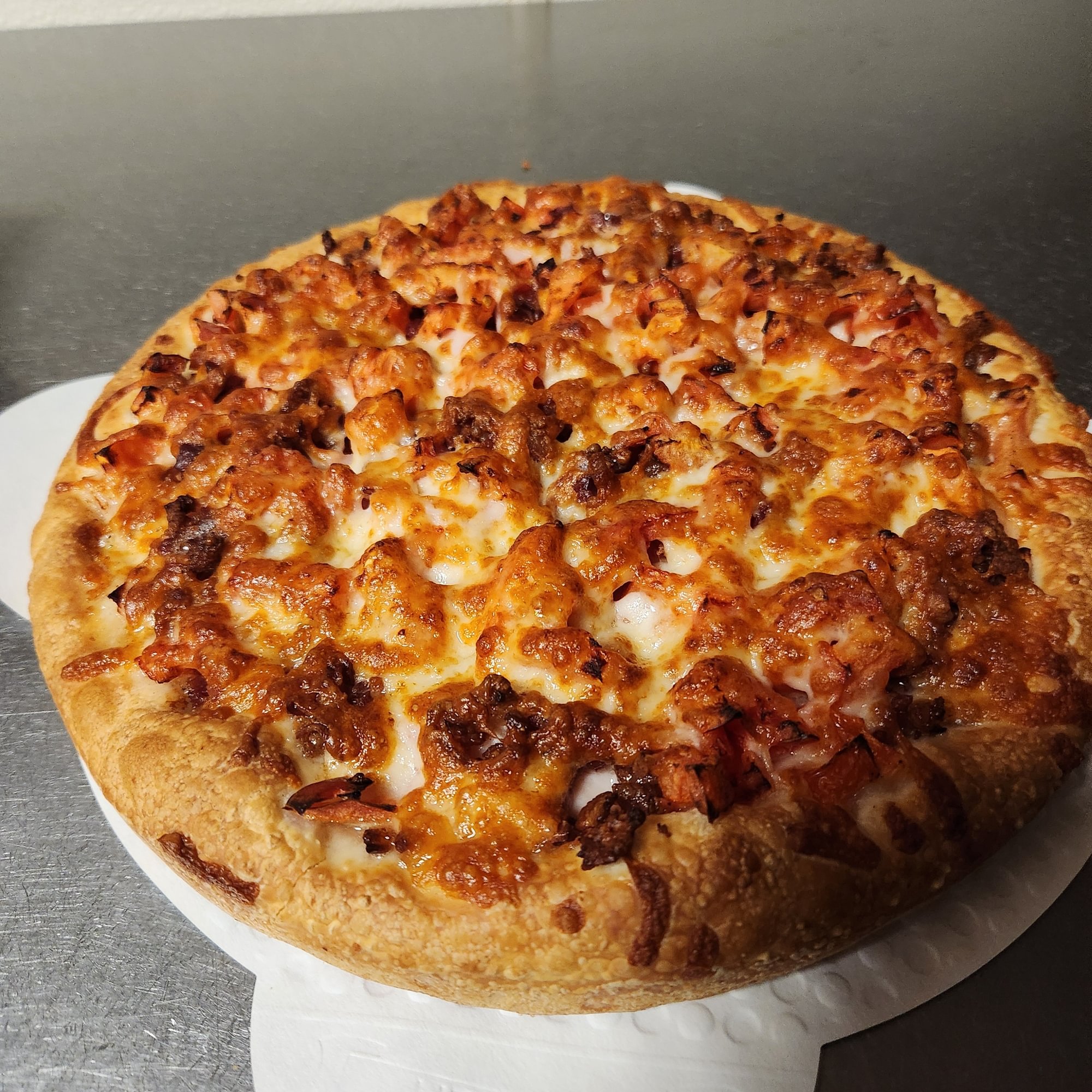 Turkey Club Pizza