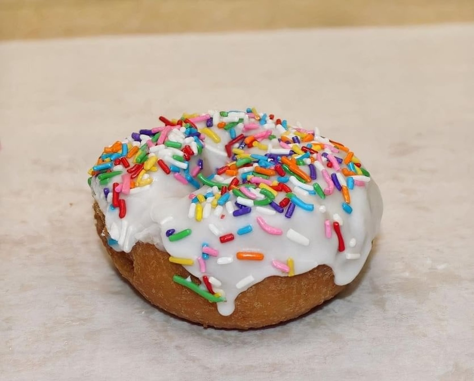 Brown Cake Van-Sprinkle Donut