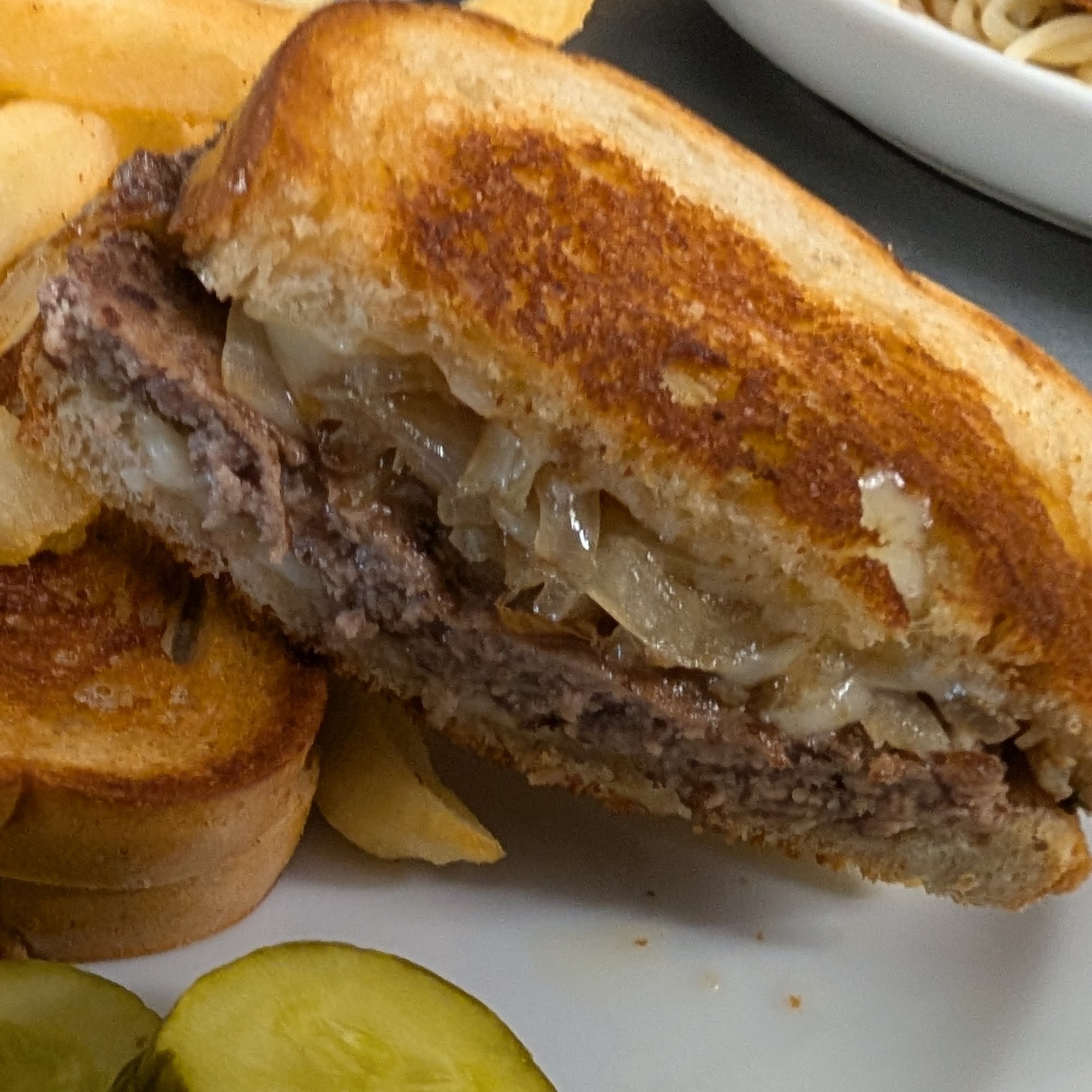 Classic Patty Melt Sandwich