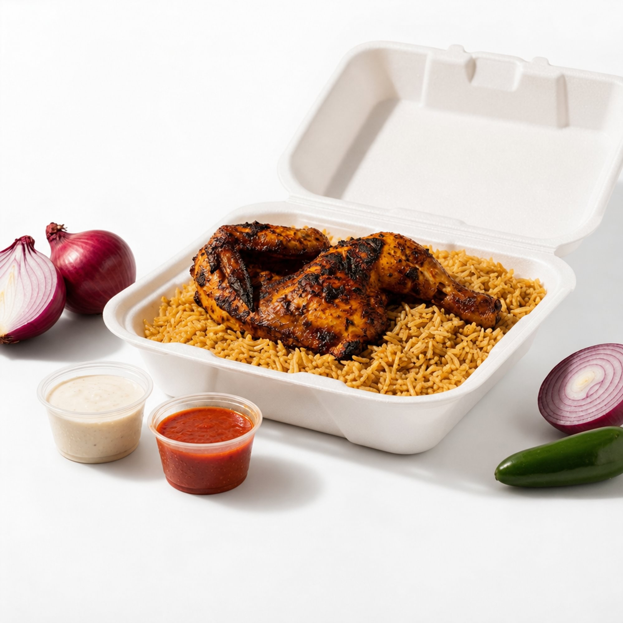 Chicken Gyro with Chicken Tikka