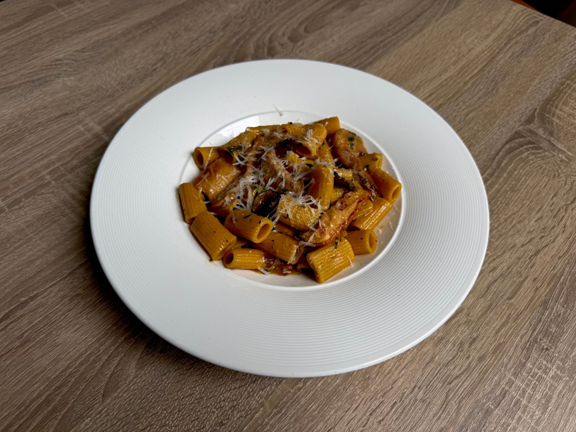 RIGATONI with Porcini